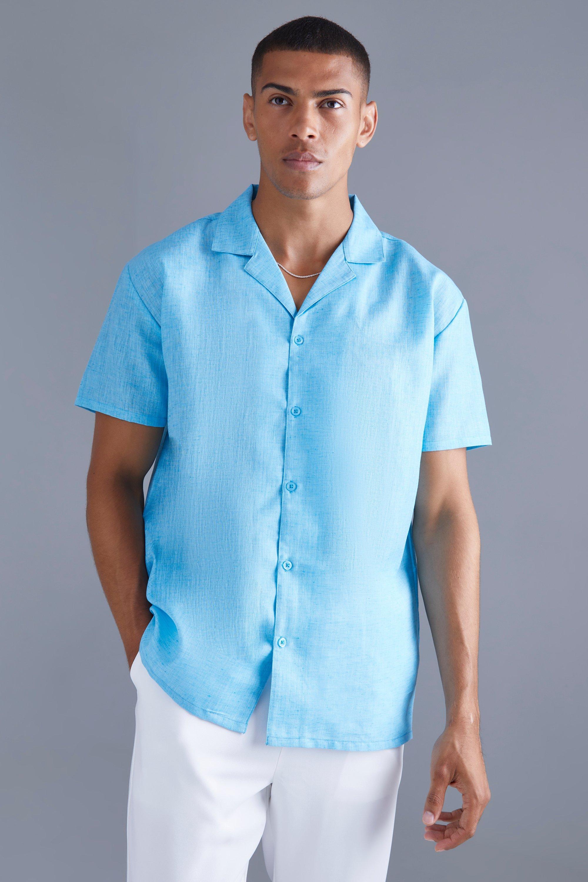 Men's Linen | Inc Trousers, Shirts & Shorts | boohooMAN UK