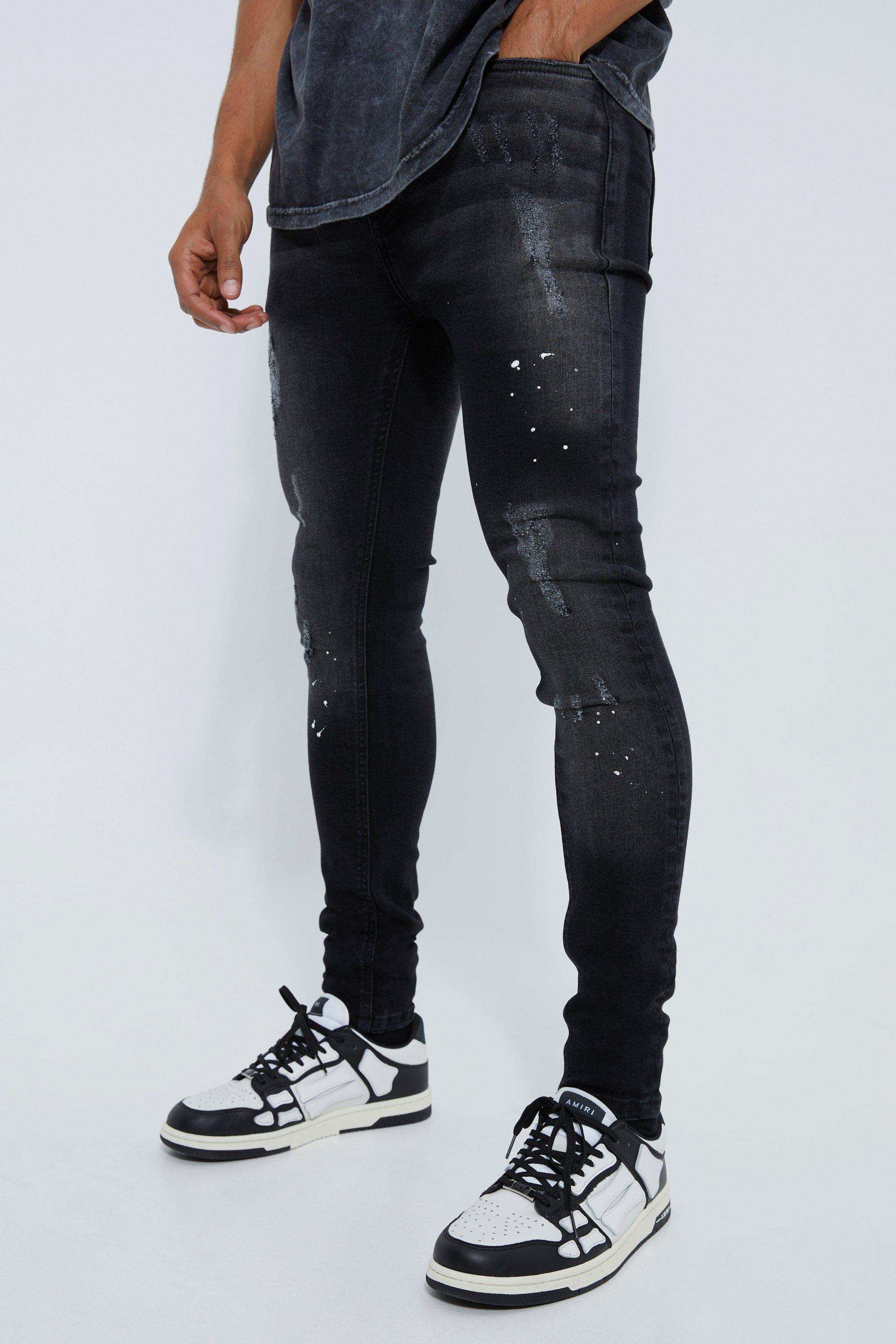 Black Jeans For Men, Black Ripped & Skinny Jeans