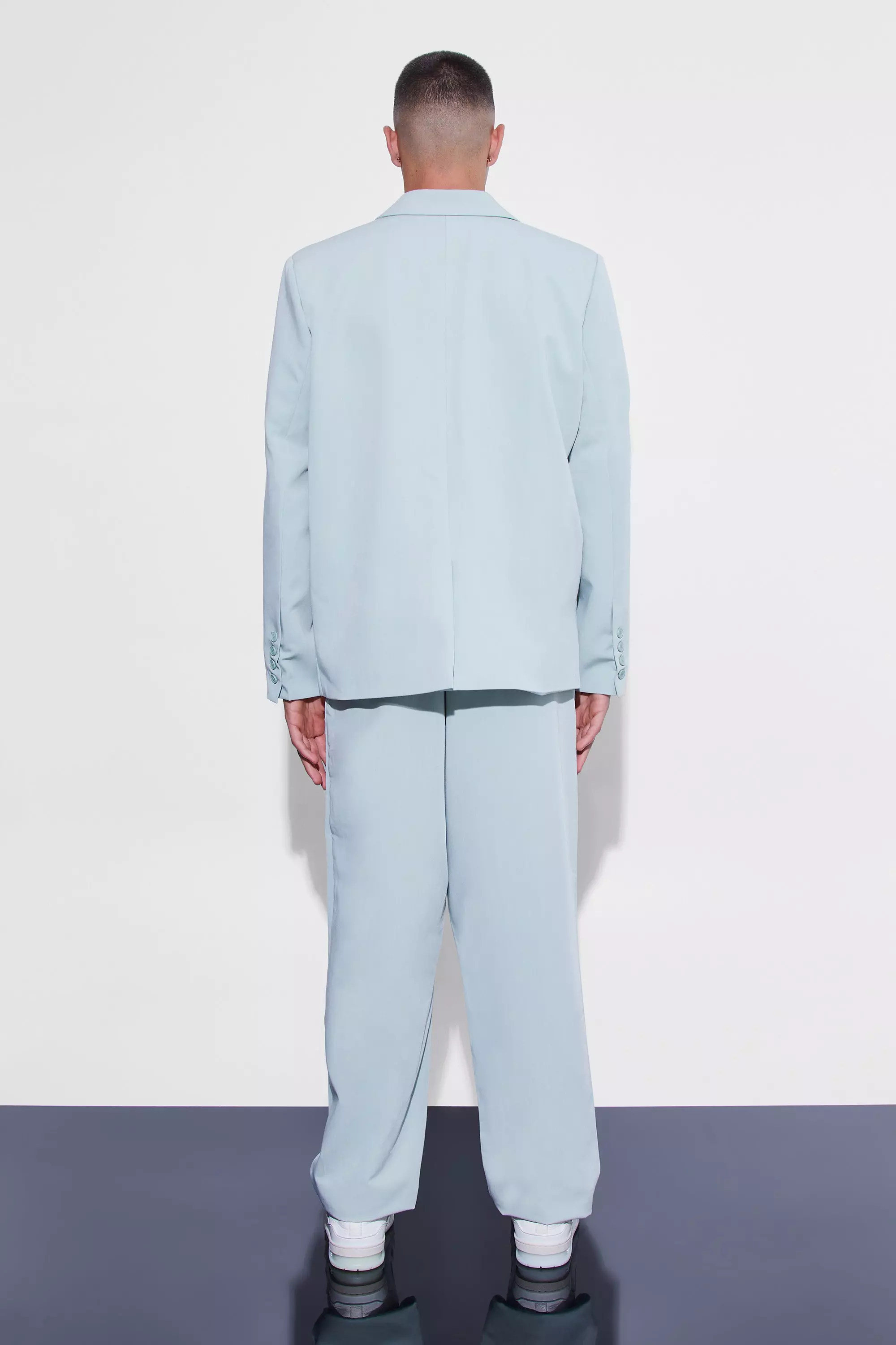 Sage Oversized Single Breasted Suit Jacket alternative image
