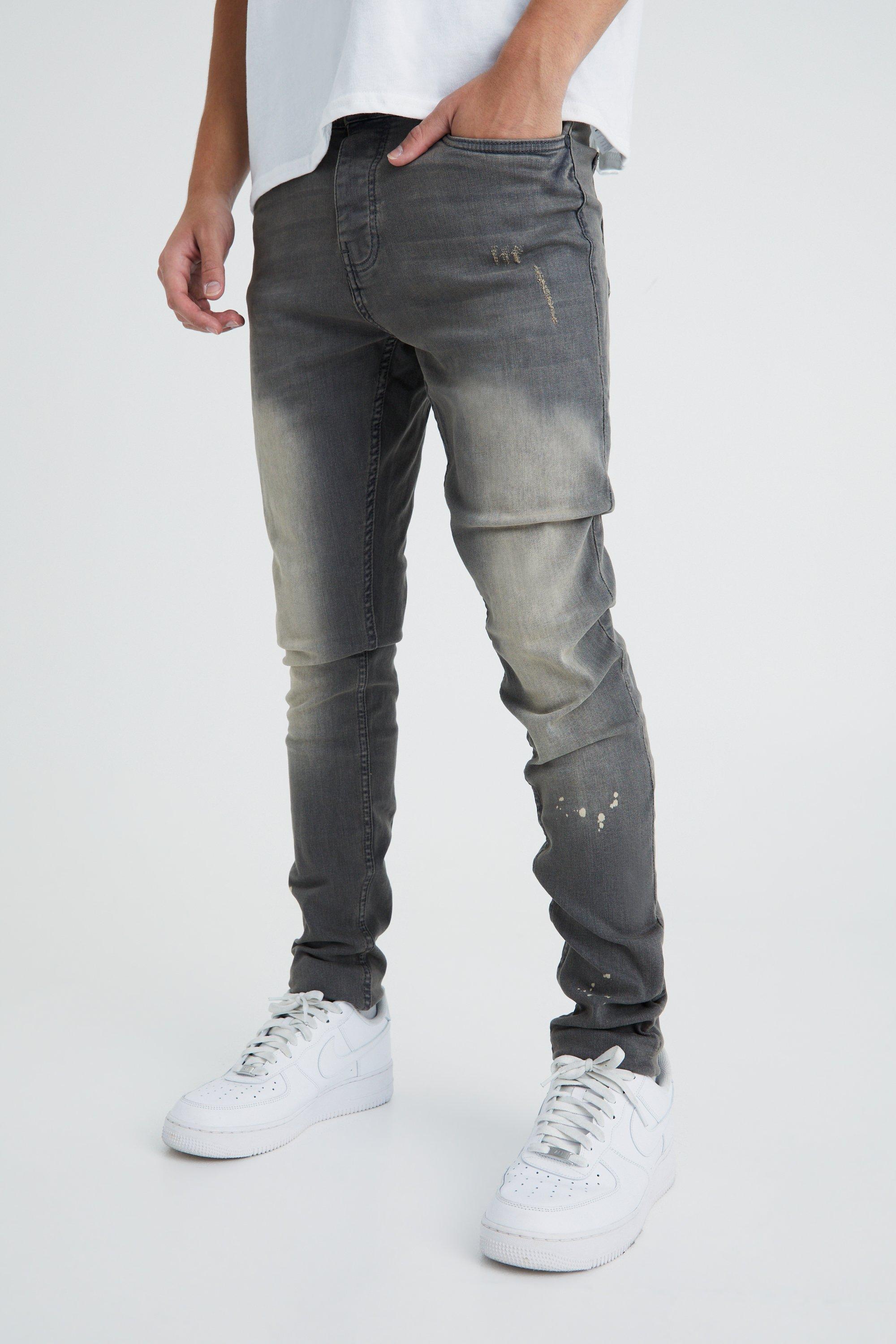 Grey Jeans For Men, Dark Grey & Light Grey Jeans