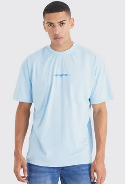 Blue Oversized Limited Edition Heavyweight T-shirt