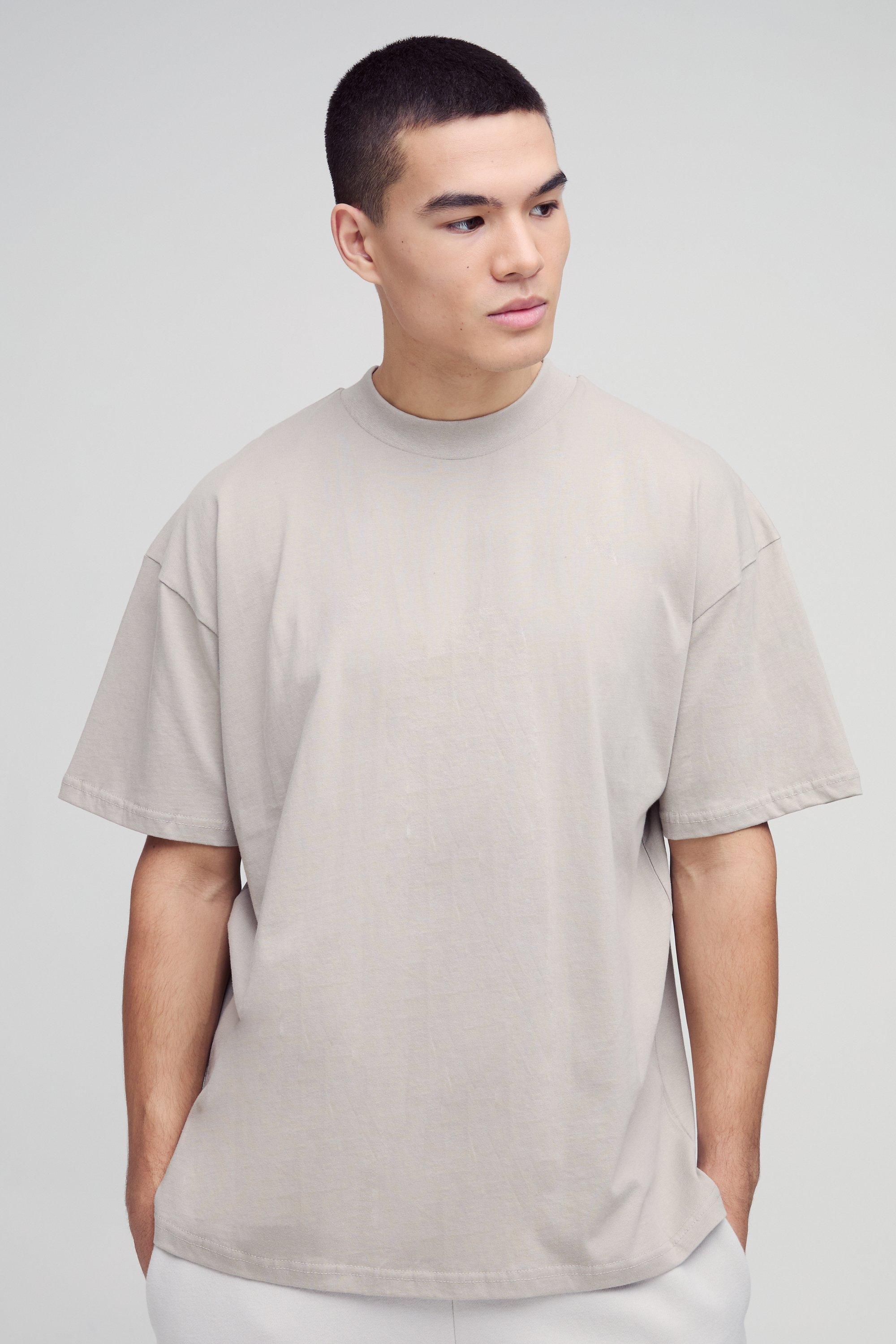 Mock neck shop tee shirt