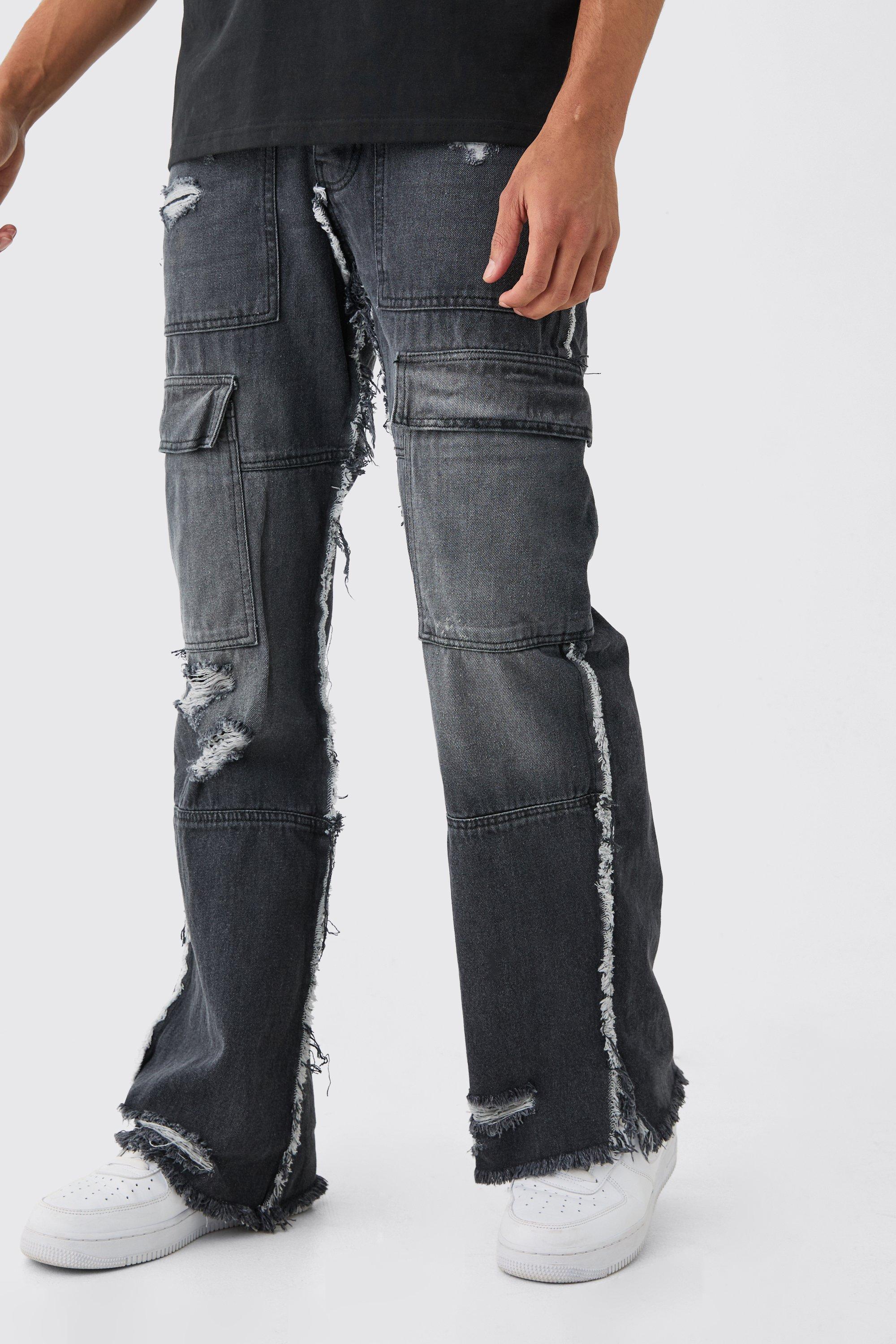 Mens Cargo Jeans