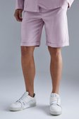 Lockere Anzug-Shorts, Light pink