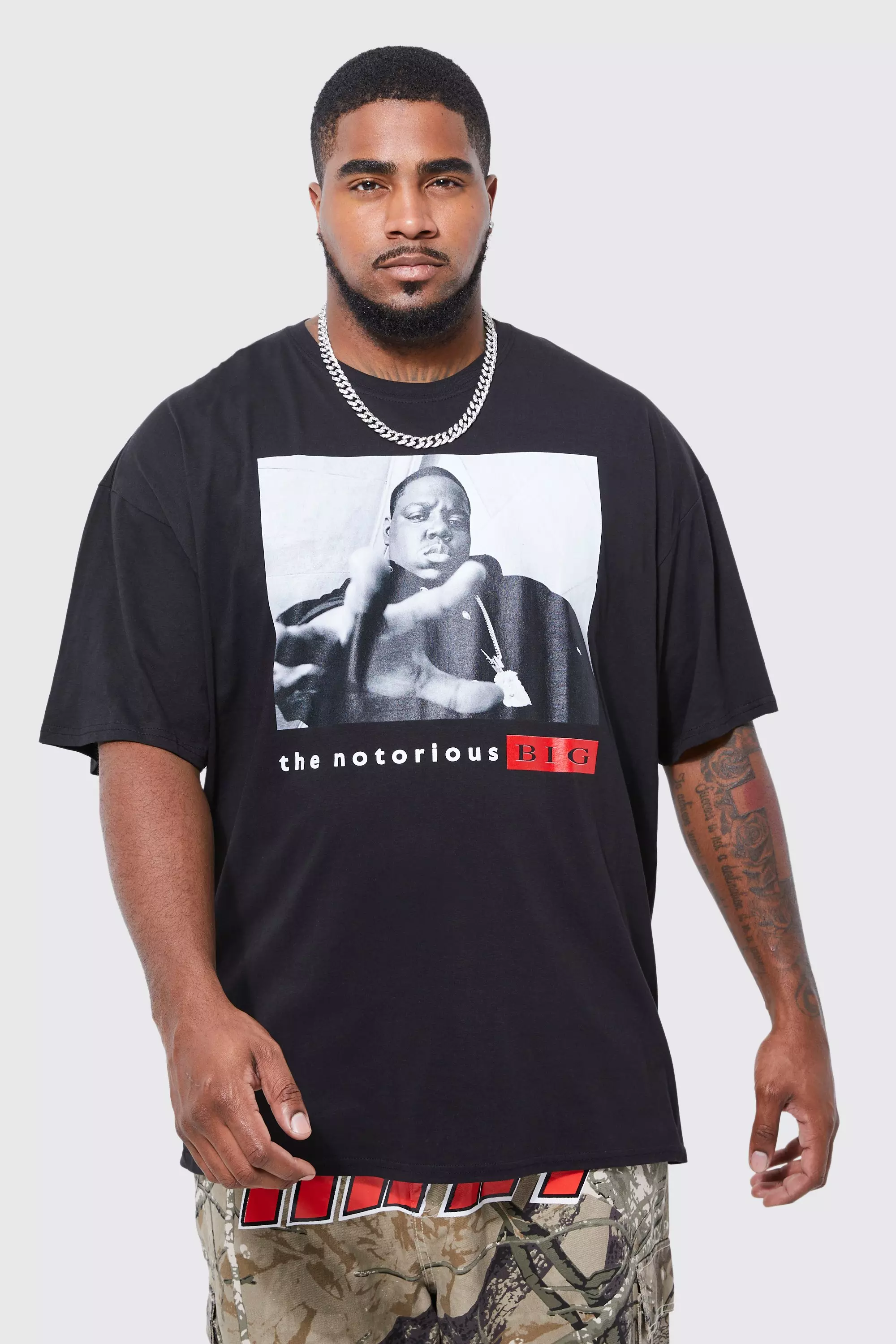 Plus Biggie License T-shirt Black