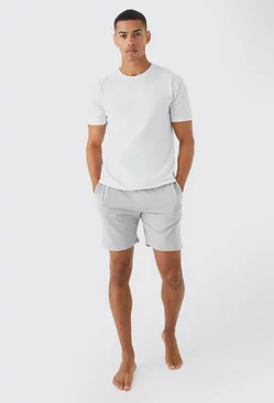 Grey Man Loungewear Short Set