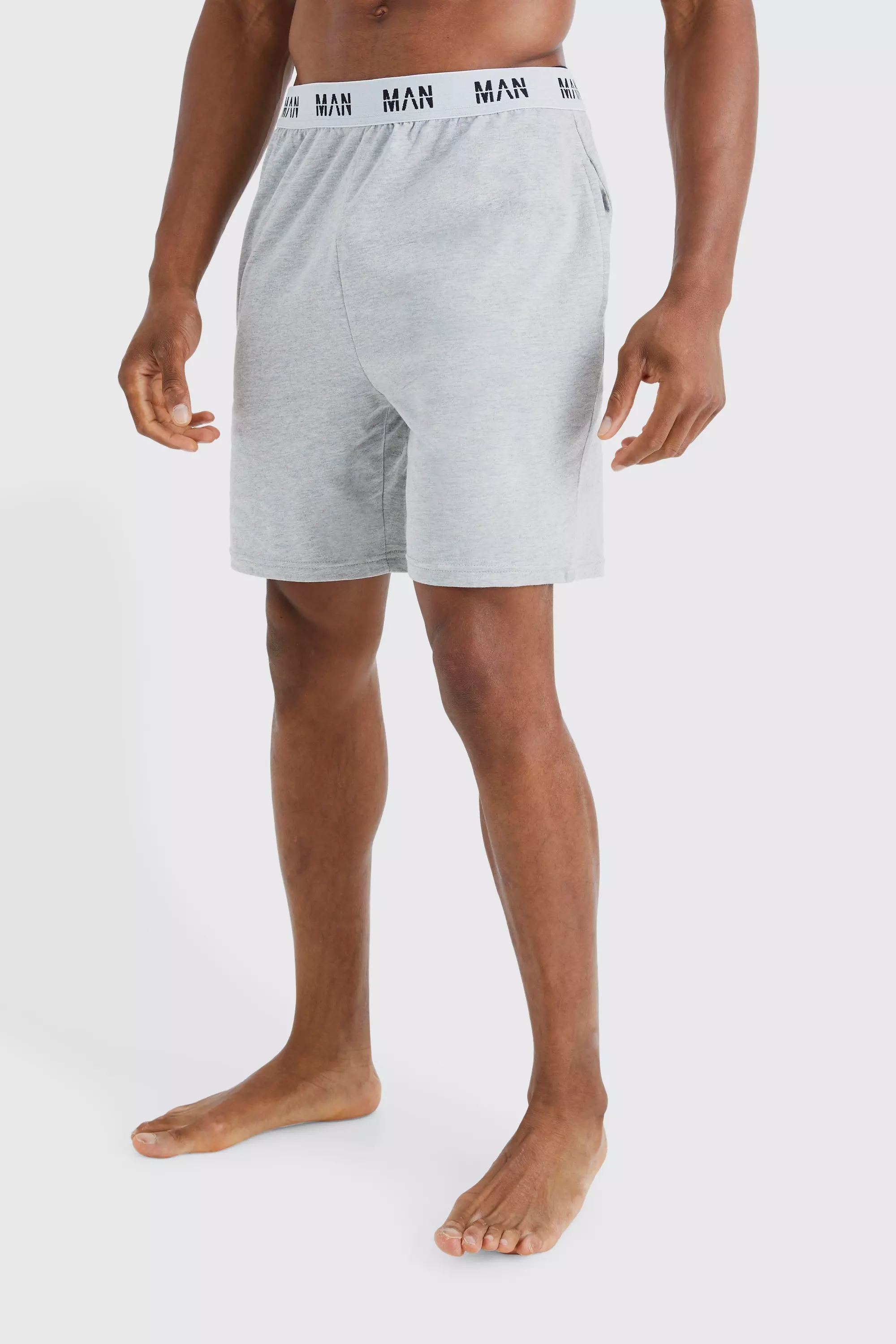 Man Loungewear Shorts Grey