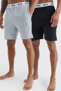 2 Pack Man Loungewear Shorts Multi