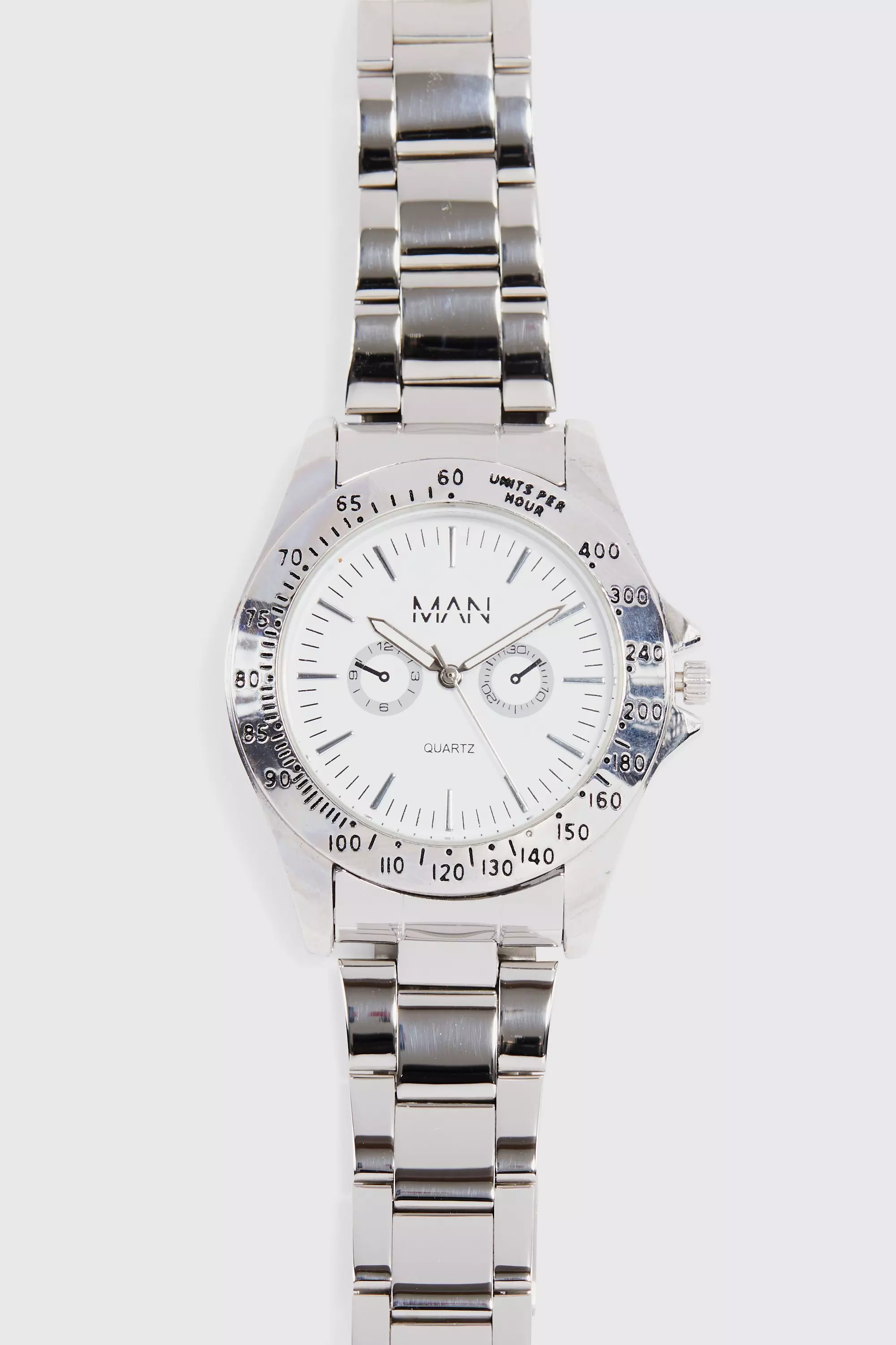 Original Man Classic Link Watch boohooMAN UK
