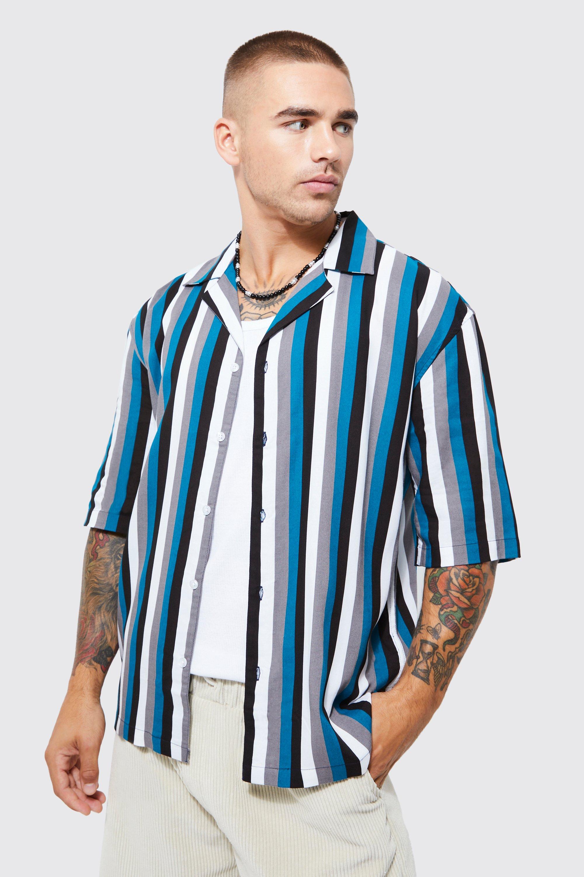 Mens Printed Shirts | Patterned Shirts | boohooMAN UK