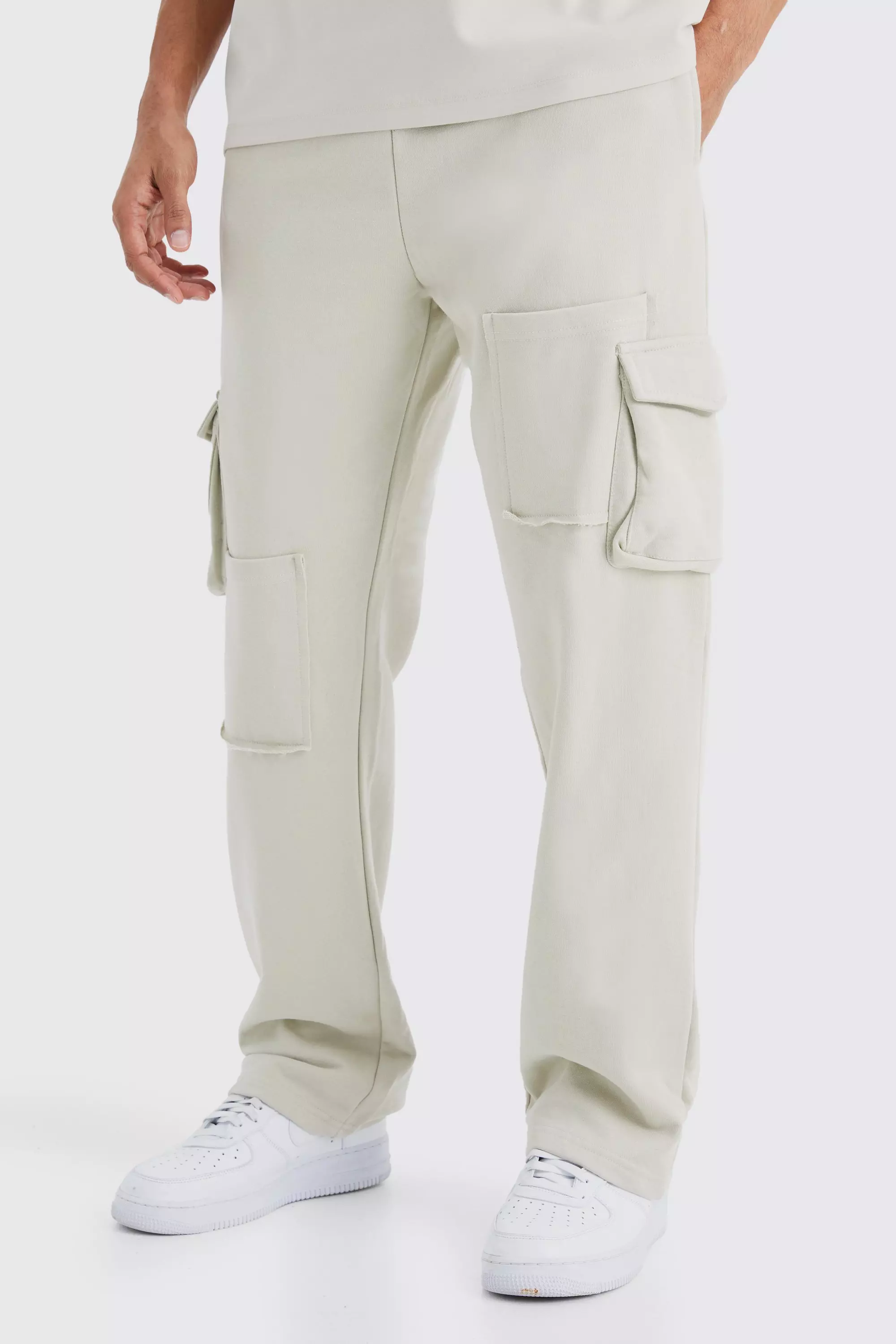 Relaxed Heavyweight Ombre Cargo Jogger ink