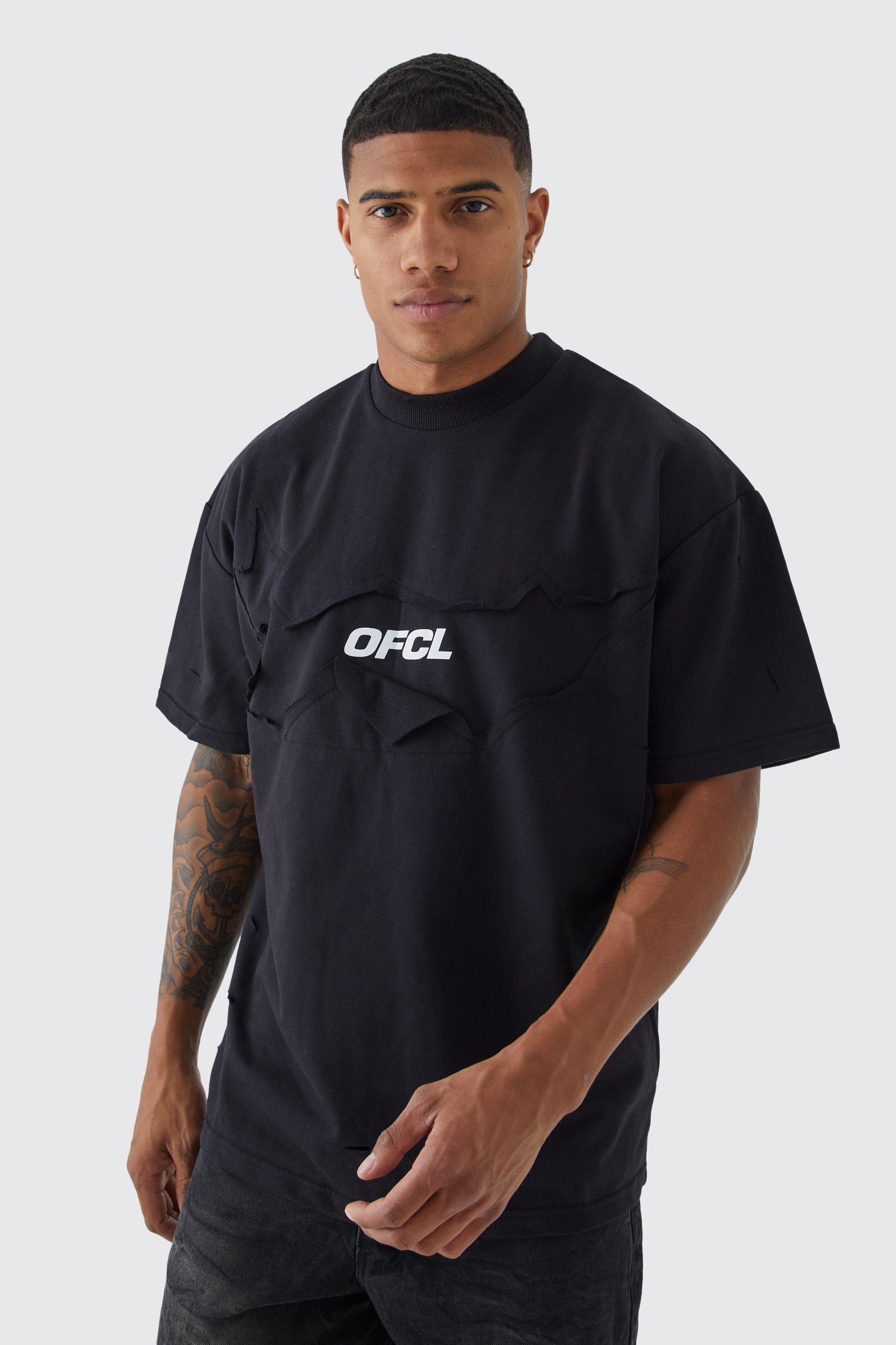 ASOS Design Oversized Heavyweight T-Shirt in Washed Black