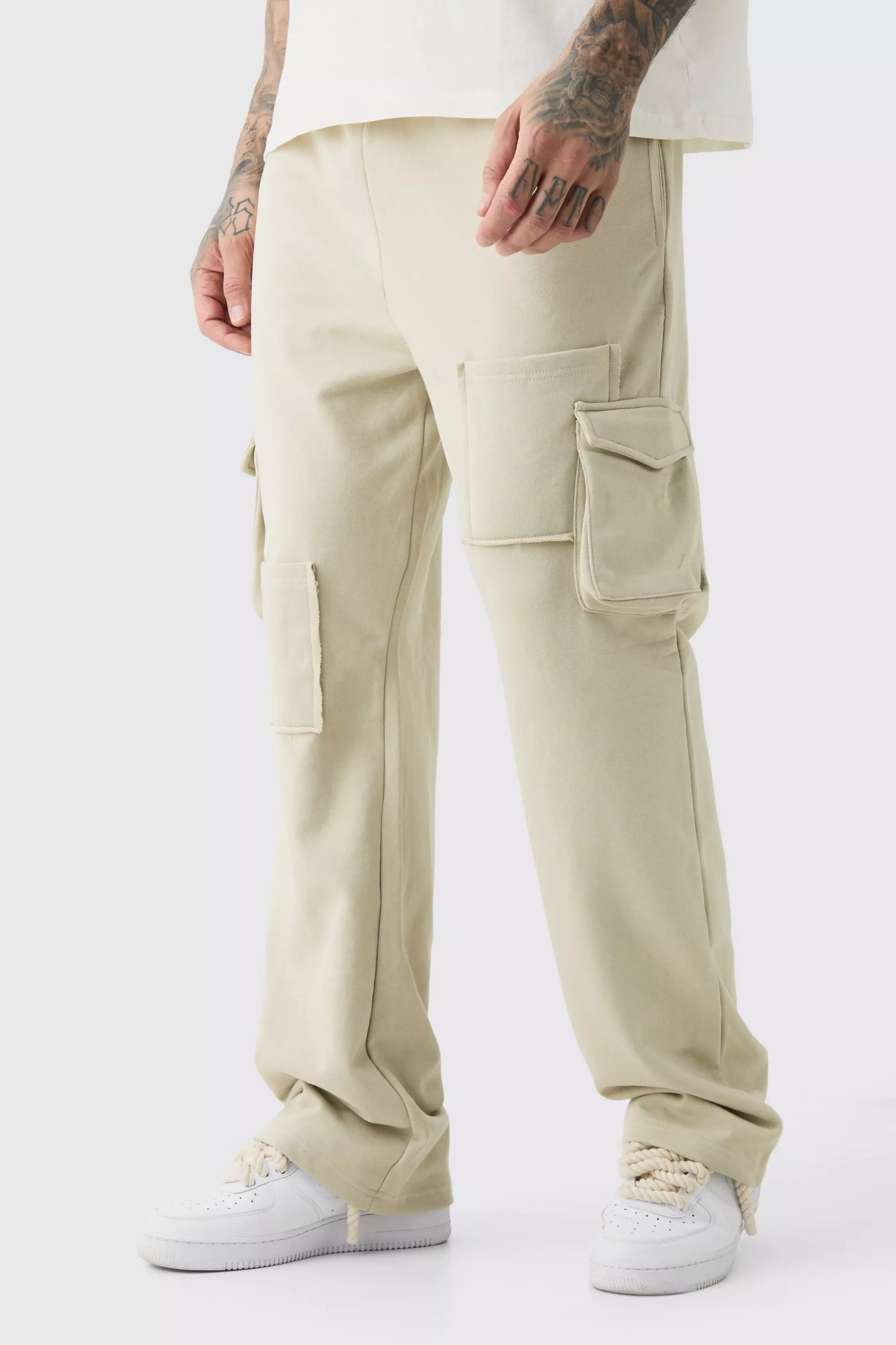 Tall Plus Relaxed Heavyweight Cargo Jogger ink