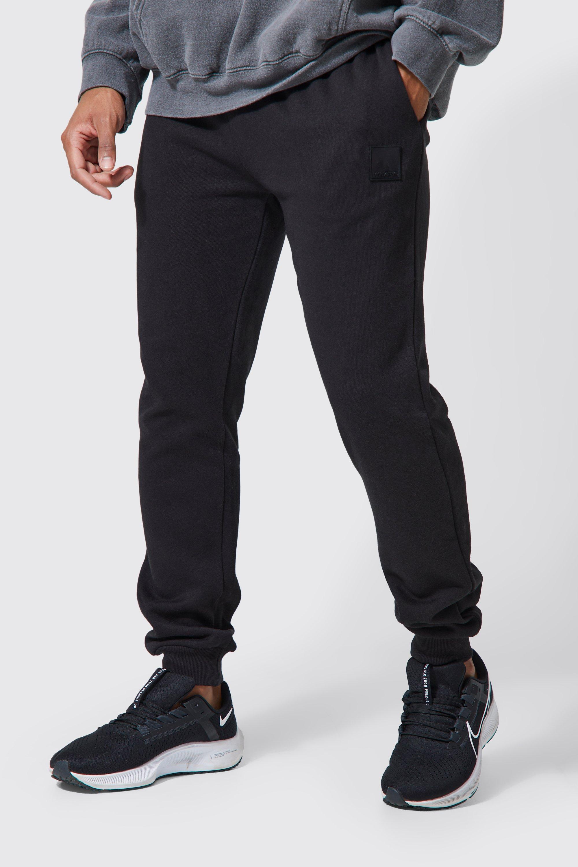 Relaxed Fringe Reverse Loopback Joggers