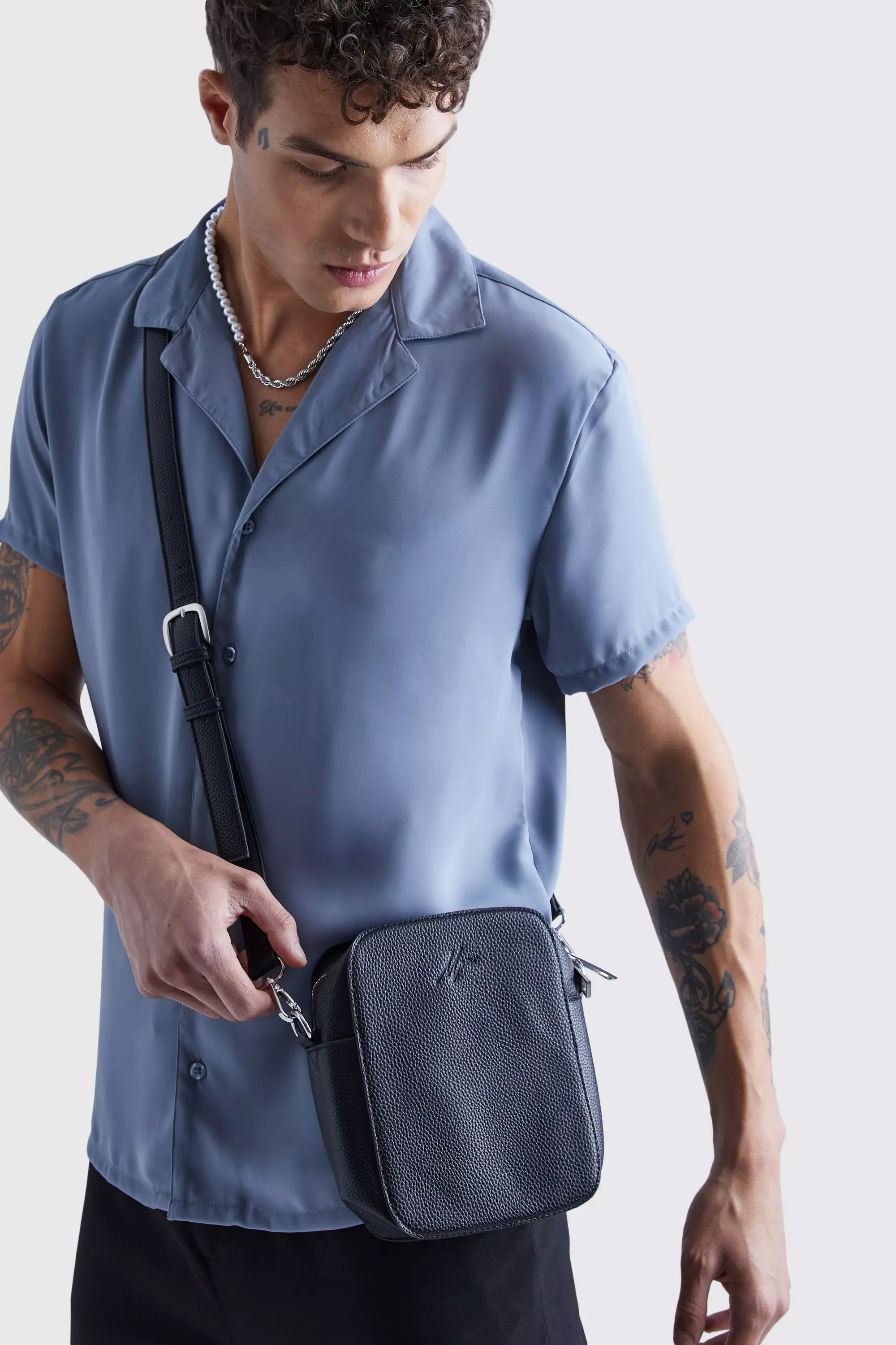 Boohooman man bag deals