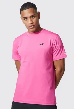 Active Logo Performance T-shirt bright pink