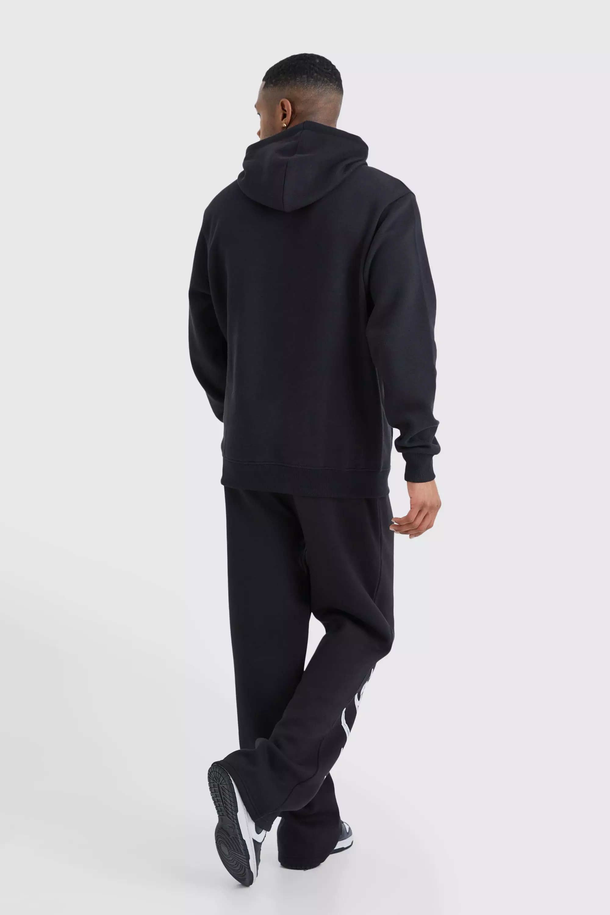 Black Limited Joggingbroek Met Print En Gusset alternatieve afbeelding