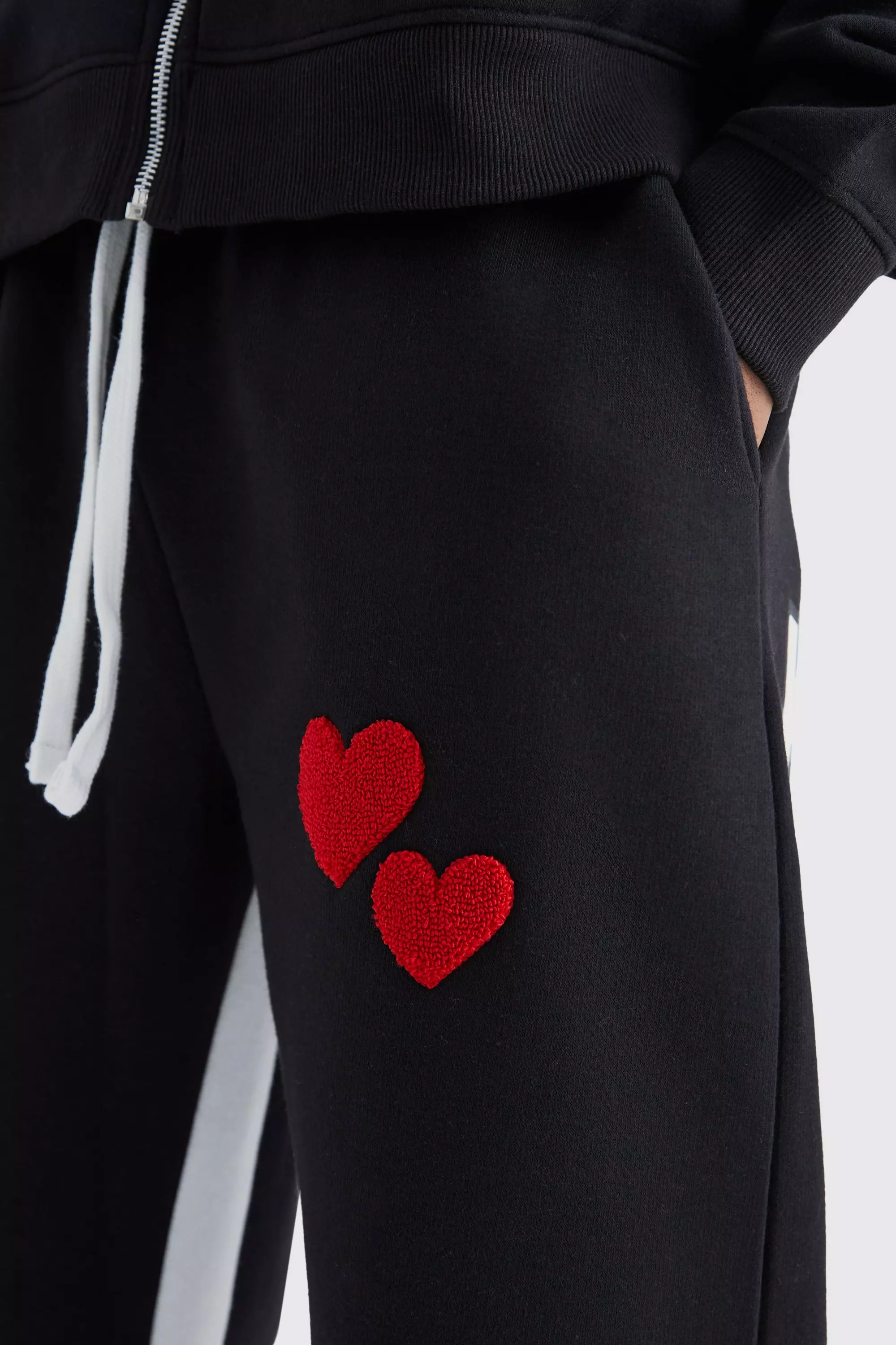 Black Regular Fit Limited Edition Gusset Sweatpants alternative image