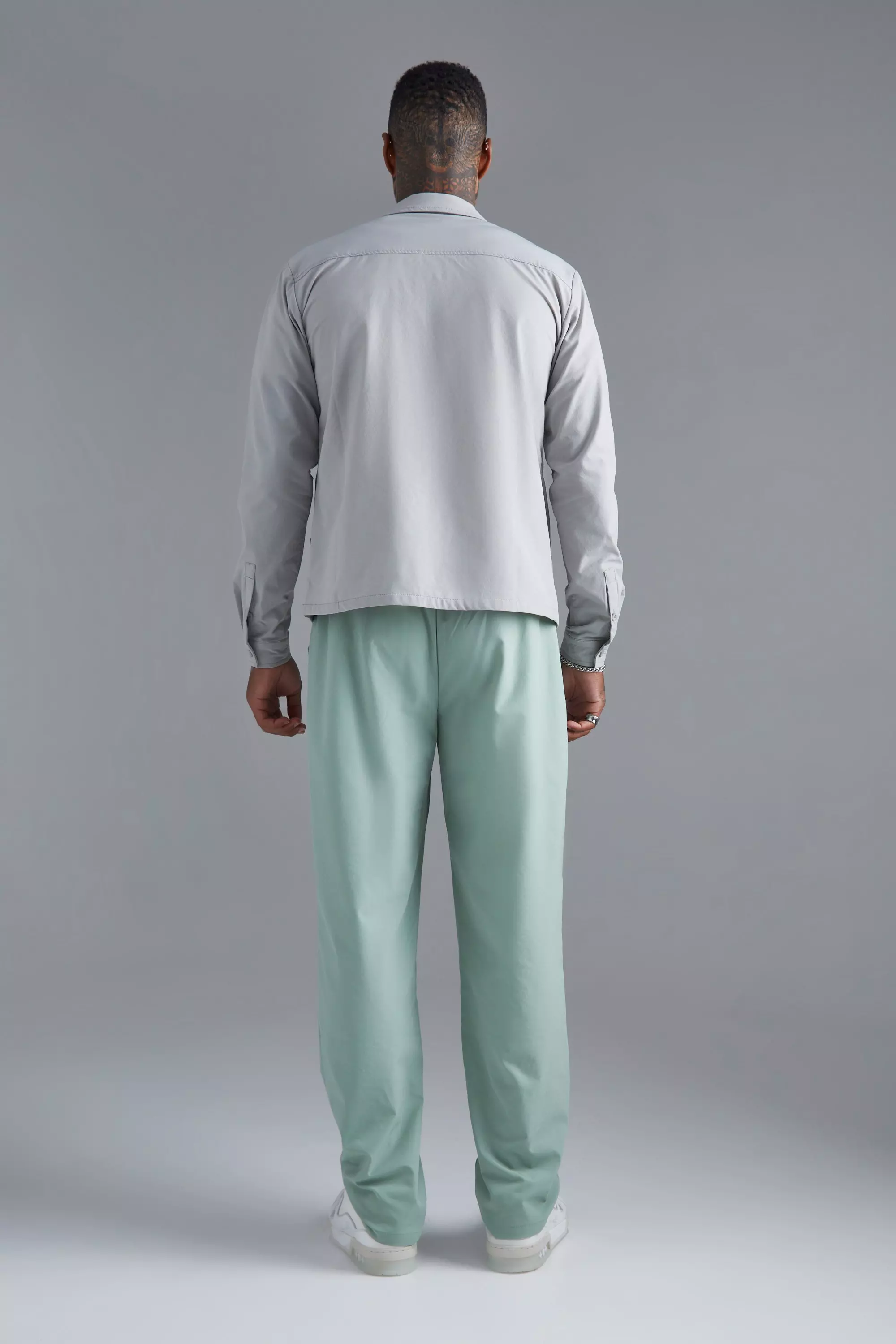 Sage Technical Stretch Straight Trouser alternative image