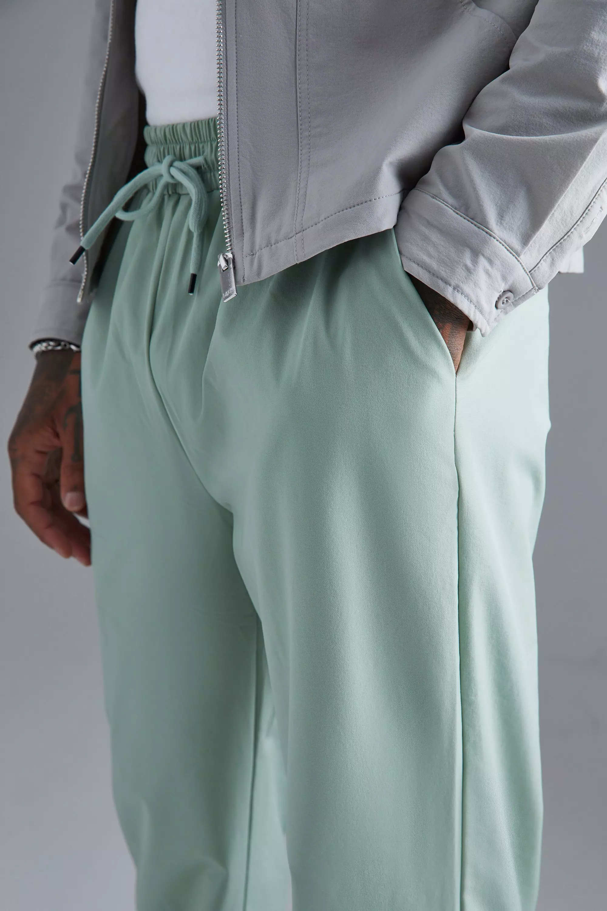Sage Technical Stretch Straight Trouser alternative image