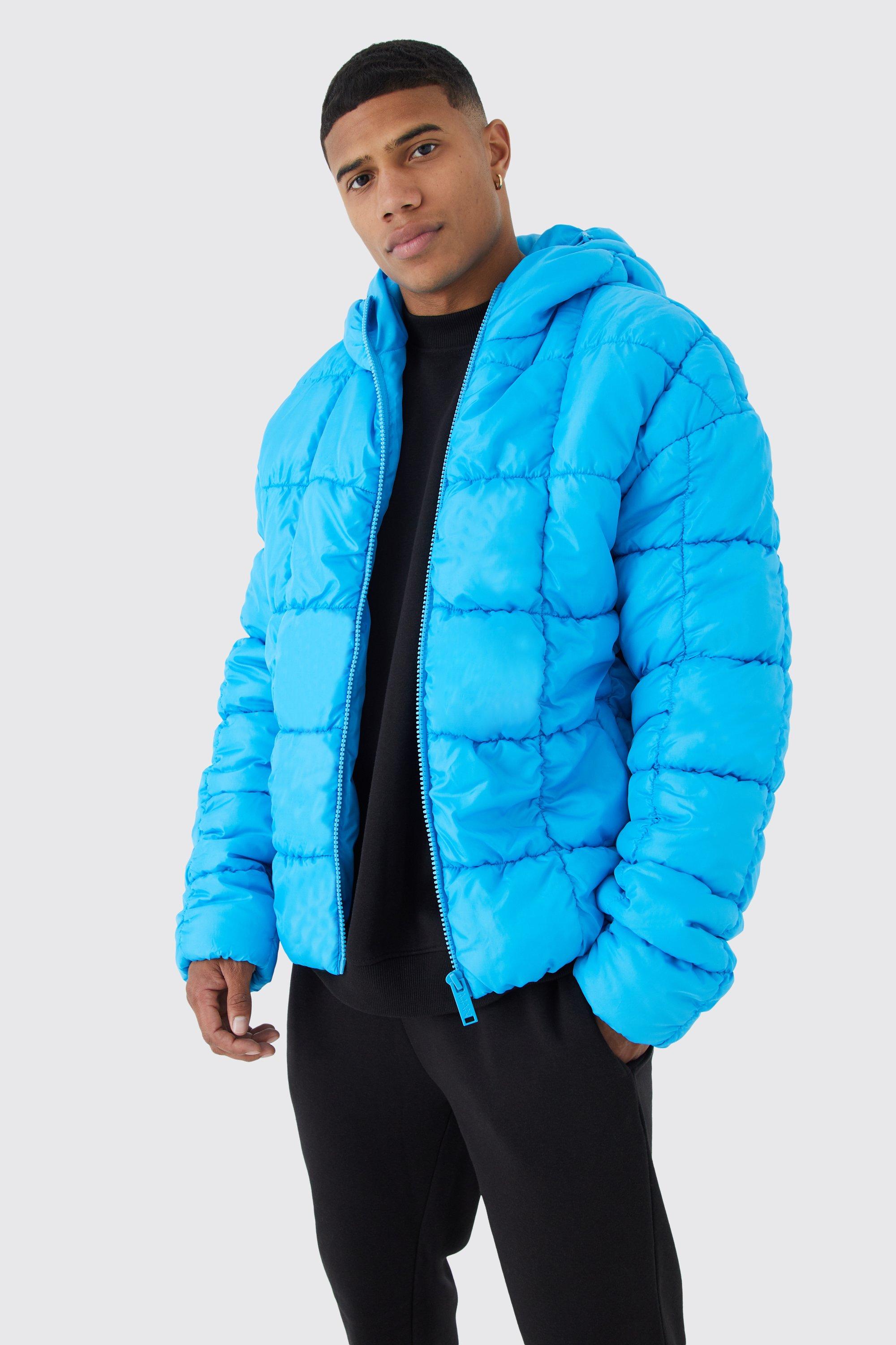 Turquoise sales puffer jacket