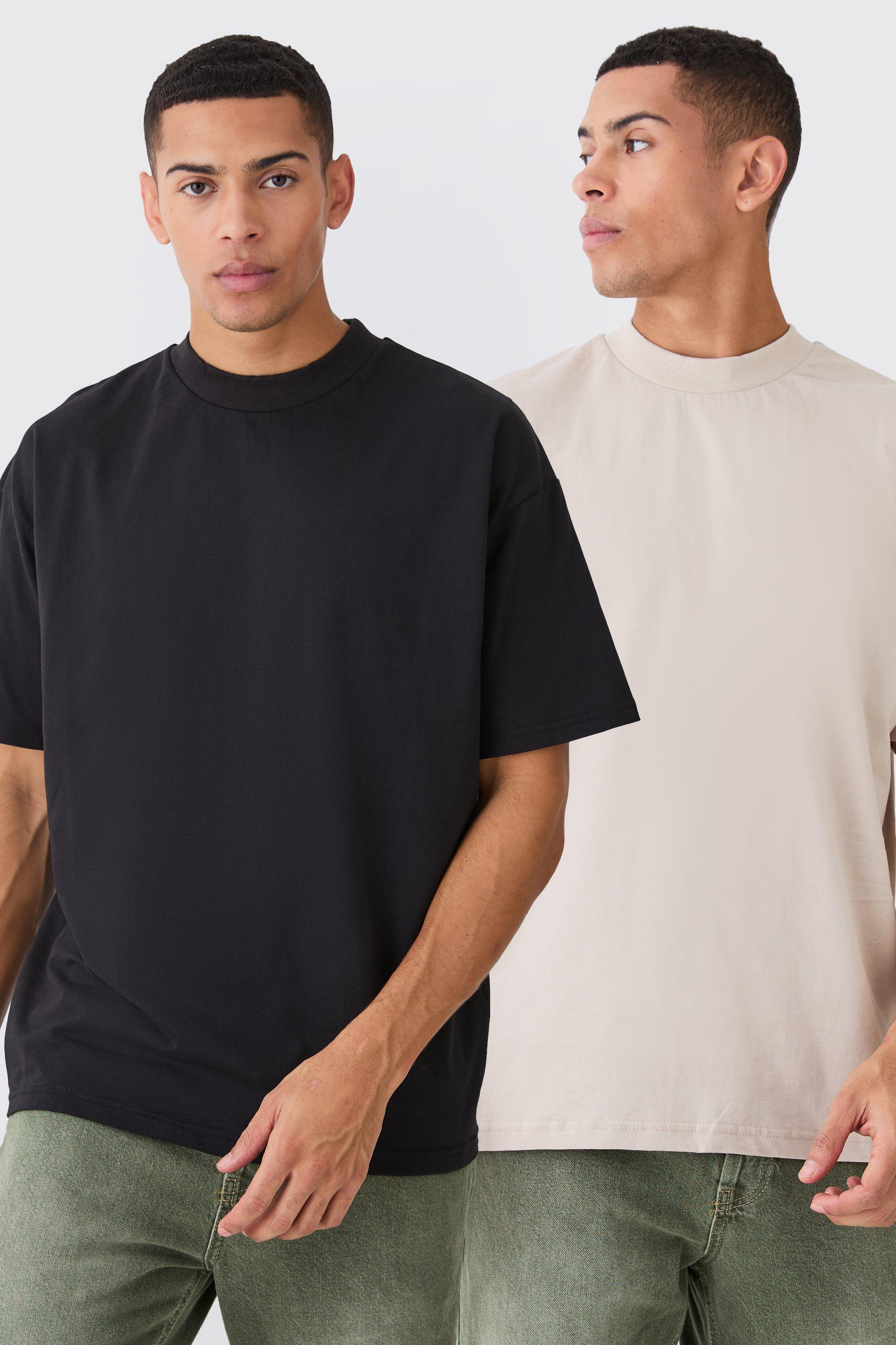 Oversized T-shirt Combination (Pack of 2)