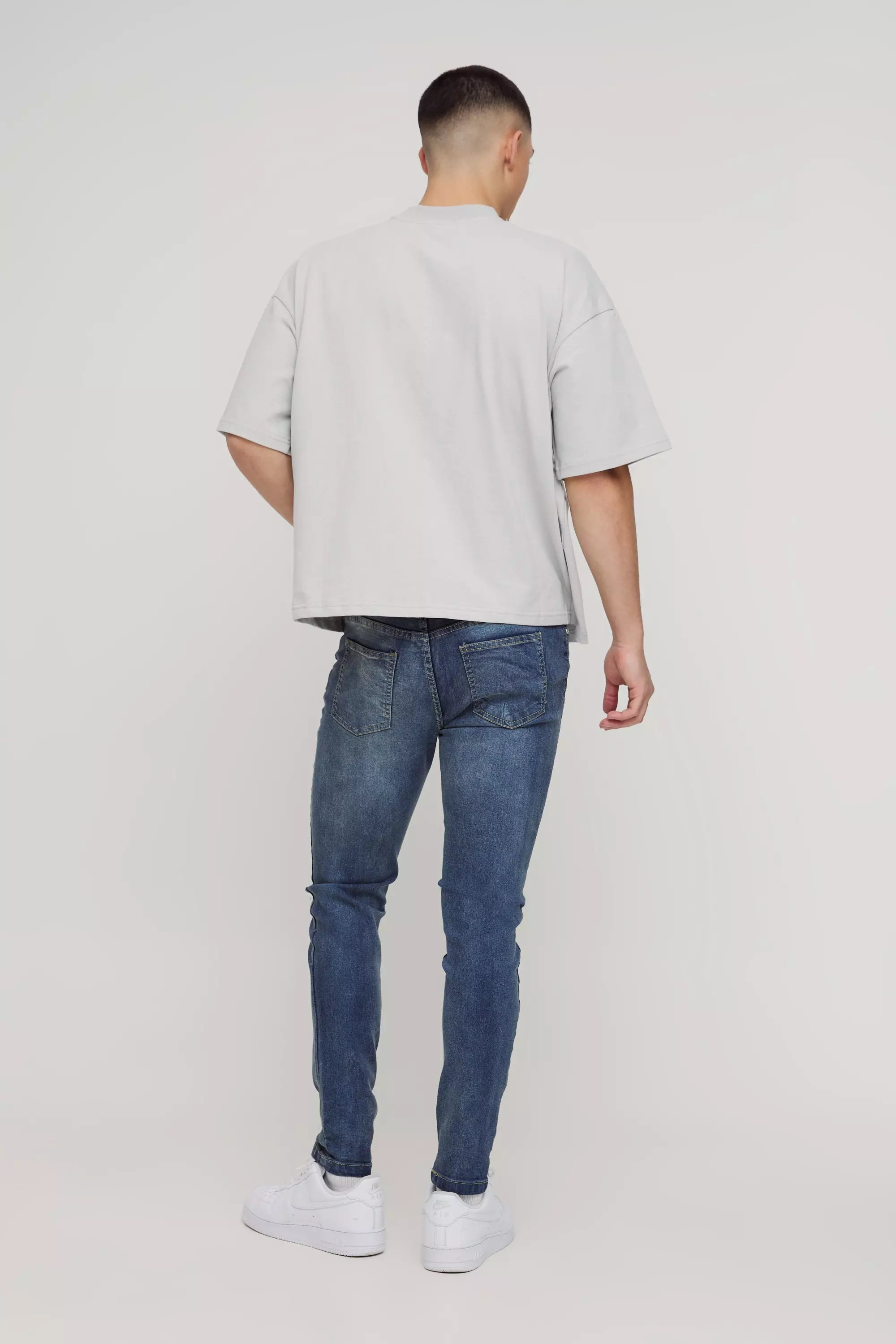 Vintage blue Skinny Stretch Jean alternative image
