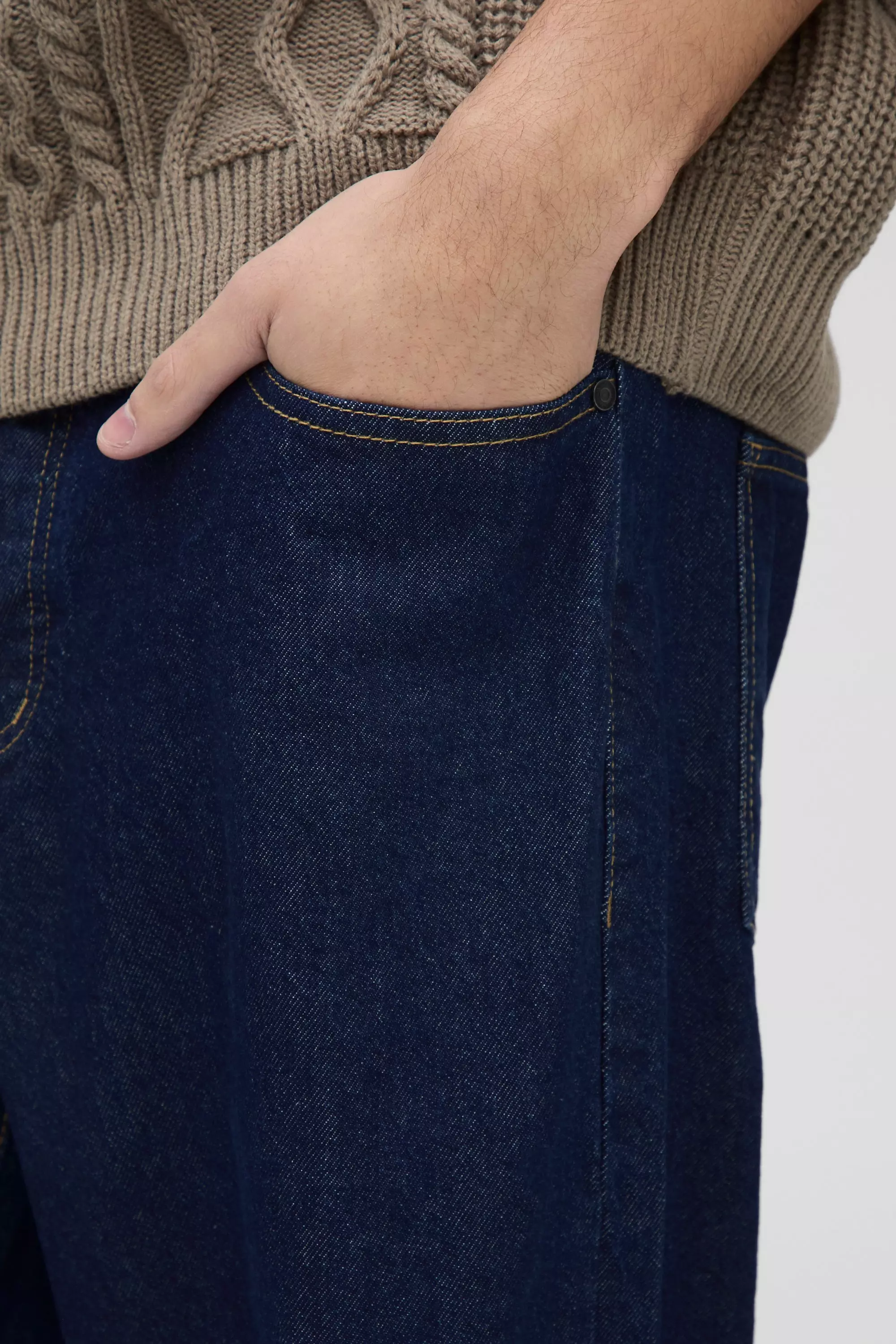 Baggy Rigid Jean | boohooMAN USA