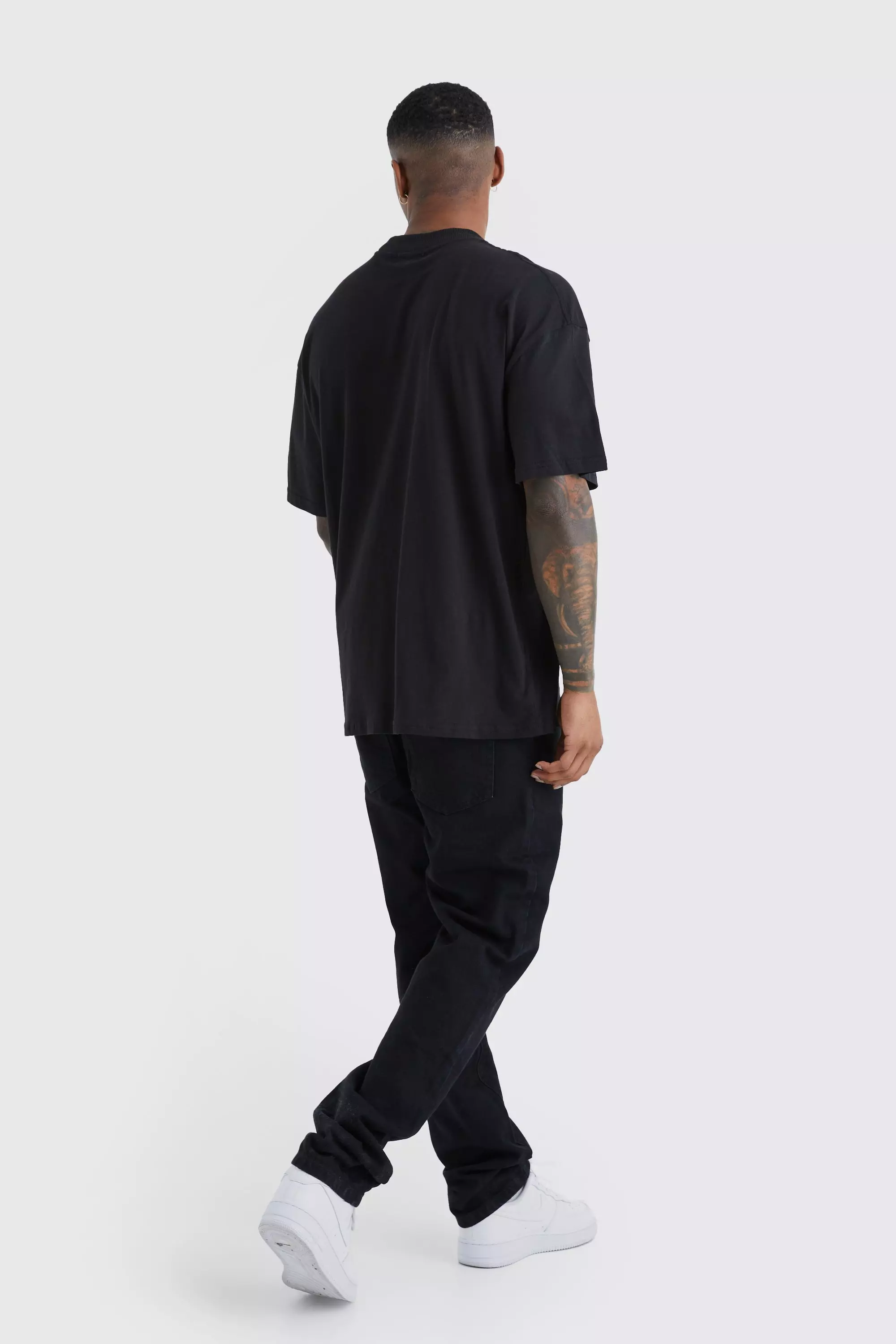 Straight Rigid Jean | boohooMAN USA