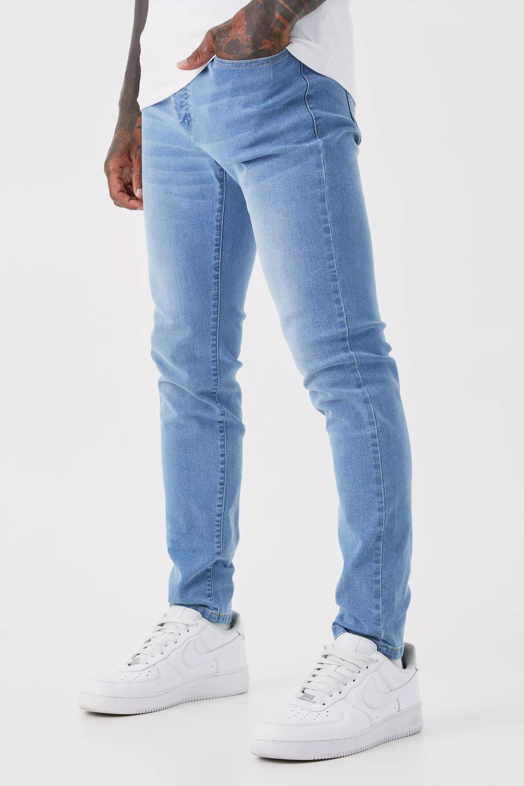 Blue Skinny Stretch Jean