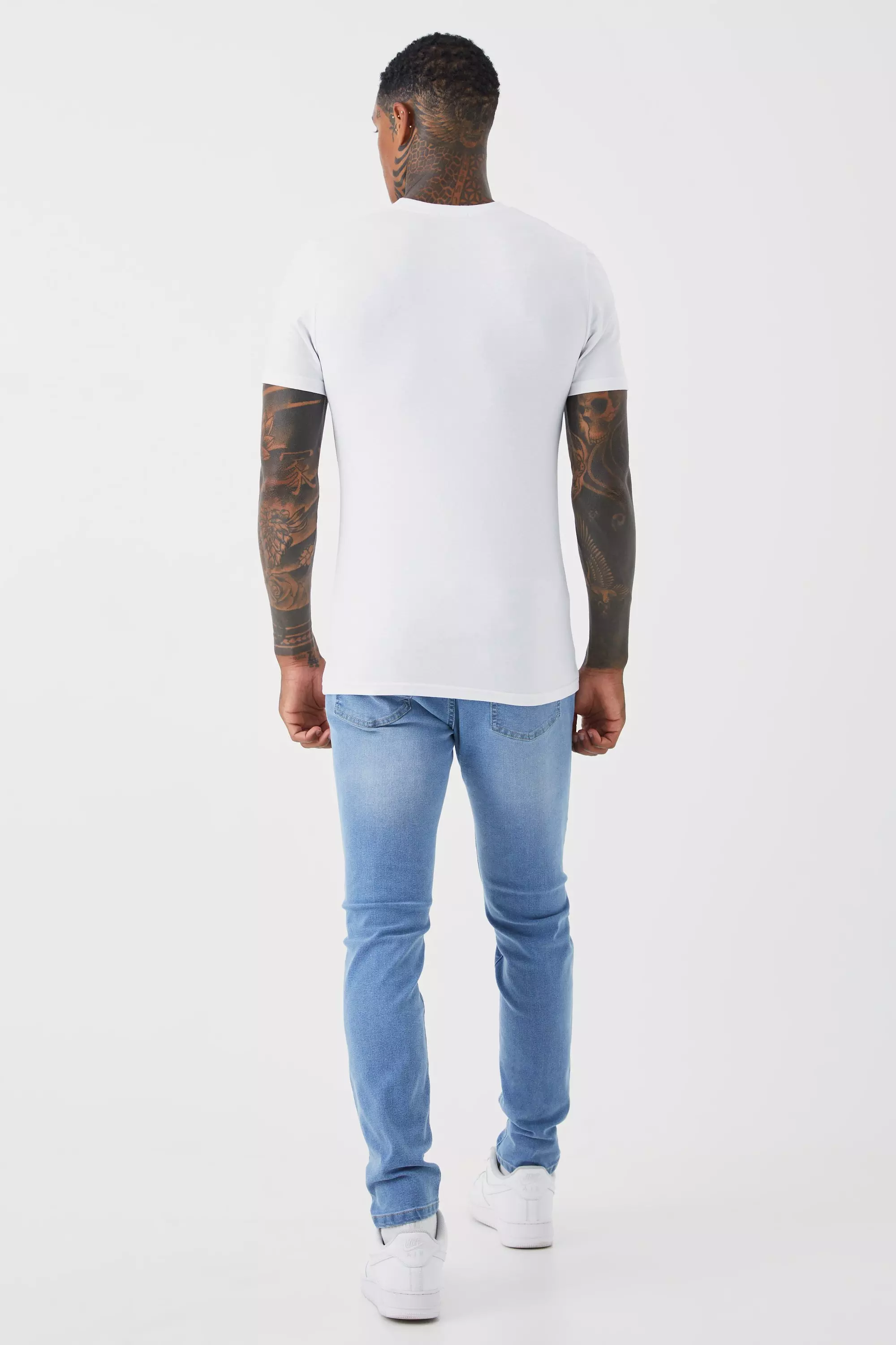 Skinny Stretch Jean | boohooMAN USA