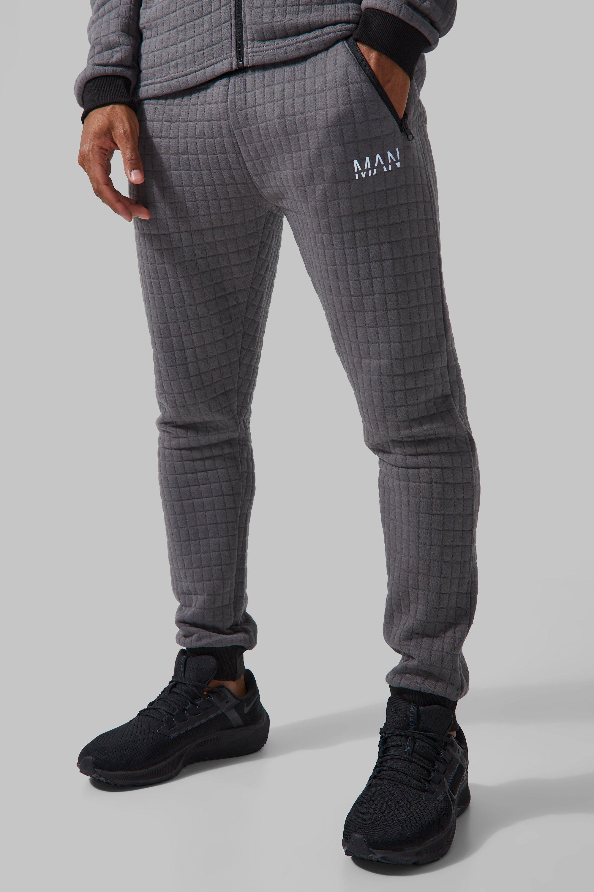 Boohooman 2024 grey joggers