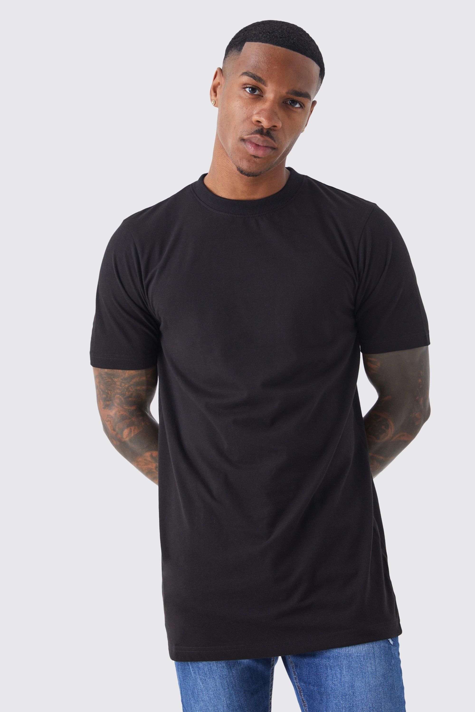 Latest round clearance neck t shirts