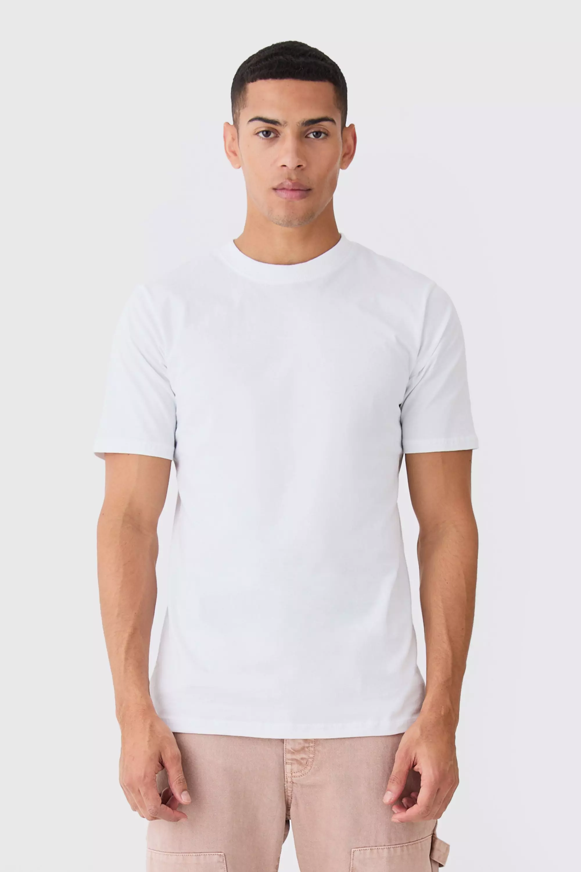 Basic Crew Neck T-shirt White