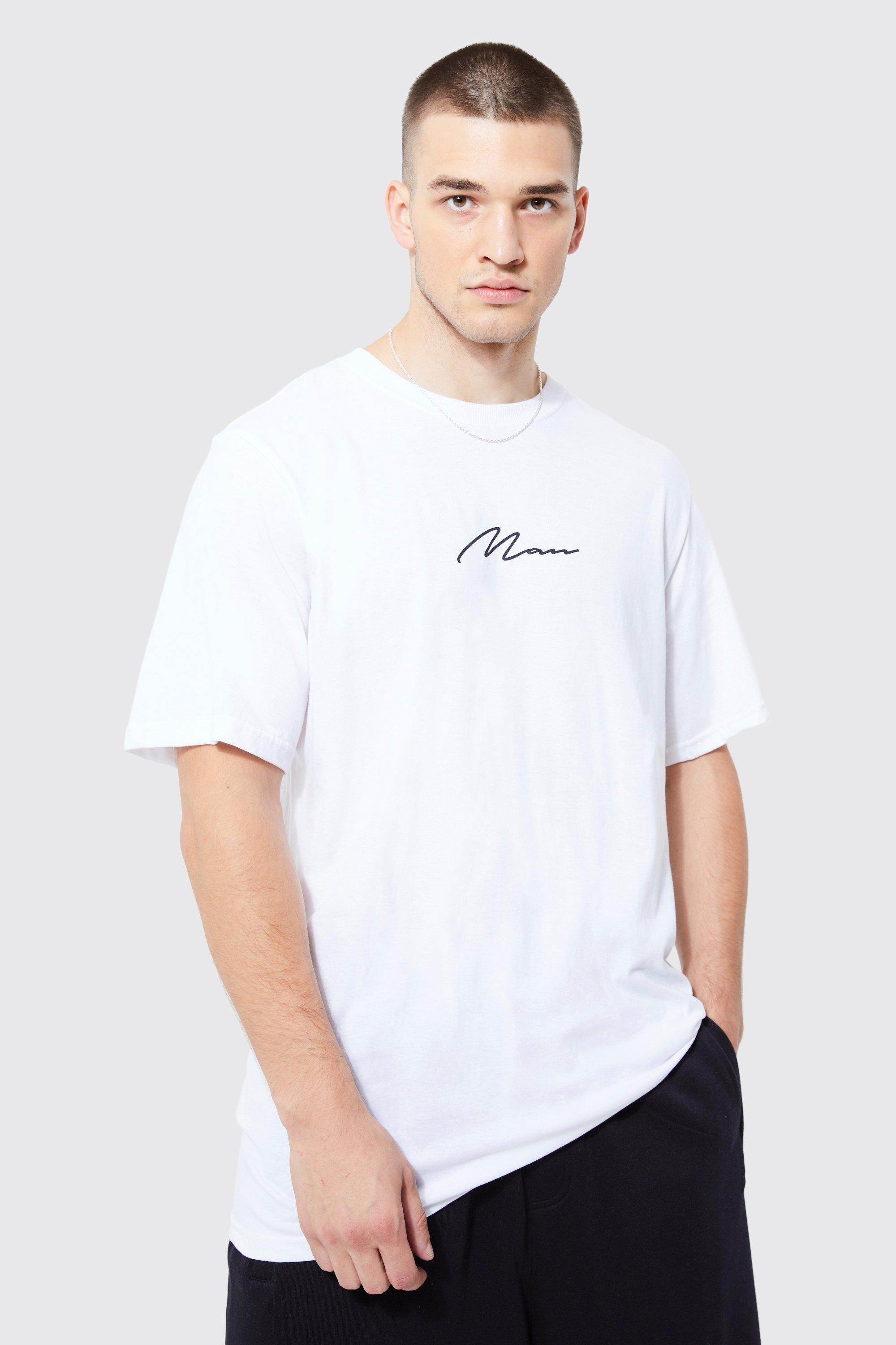 boohooMAN Tall Basic Crew Neck T-Shirt