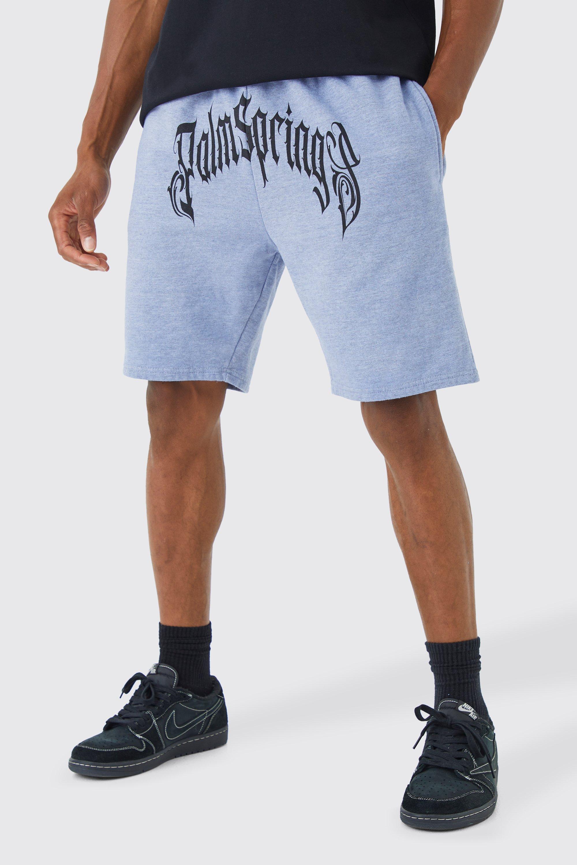 Loose Fit Overdyed Palm Crotch Sweat Shorts