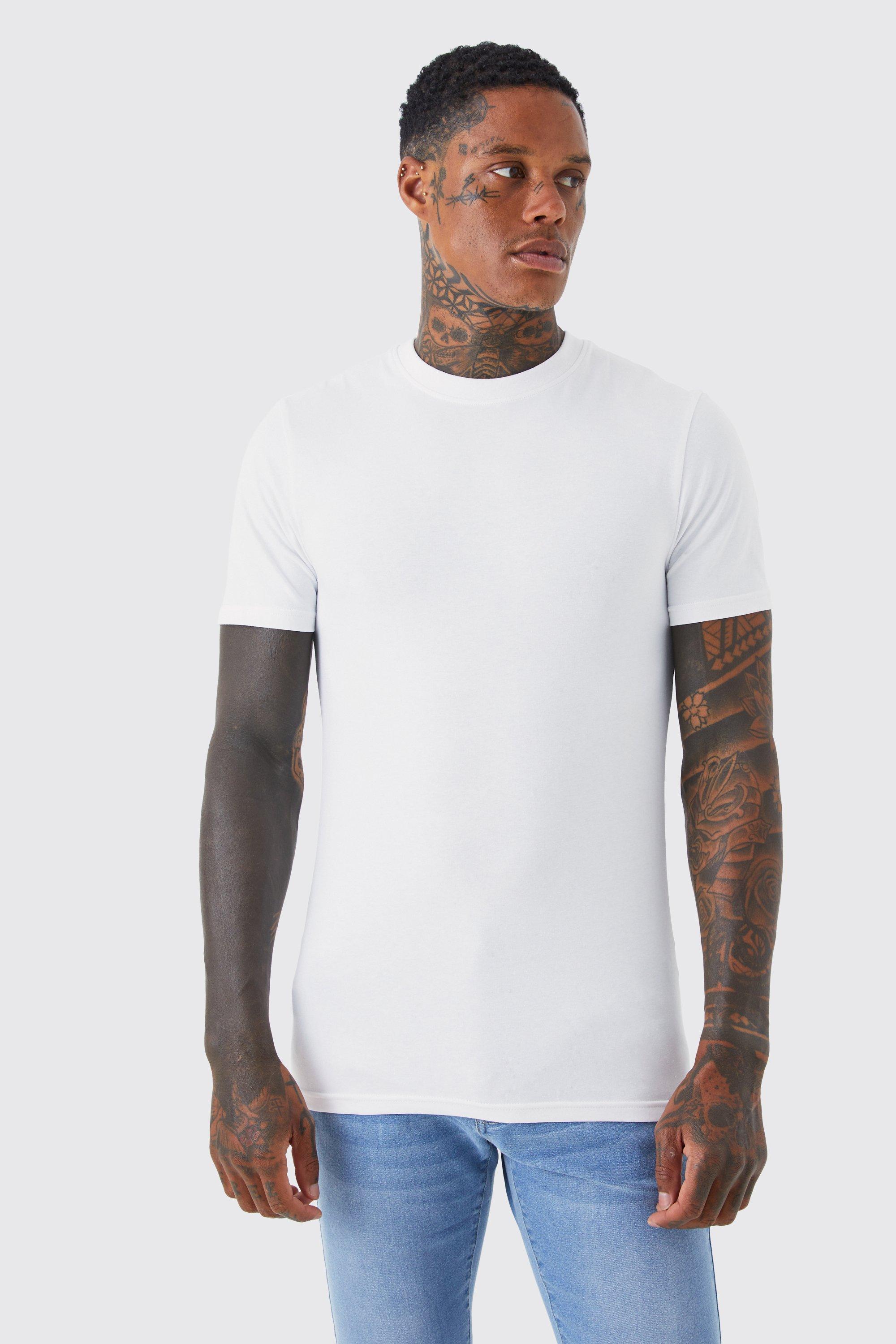 boohooman muscle fit shirt