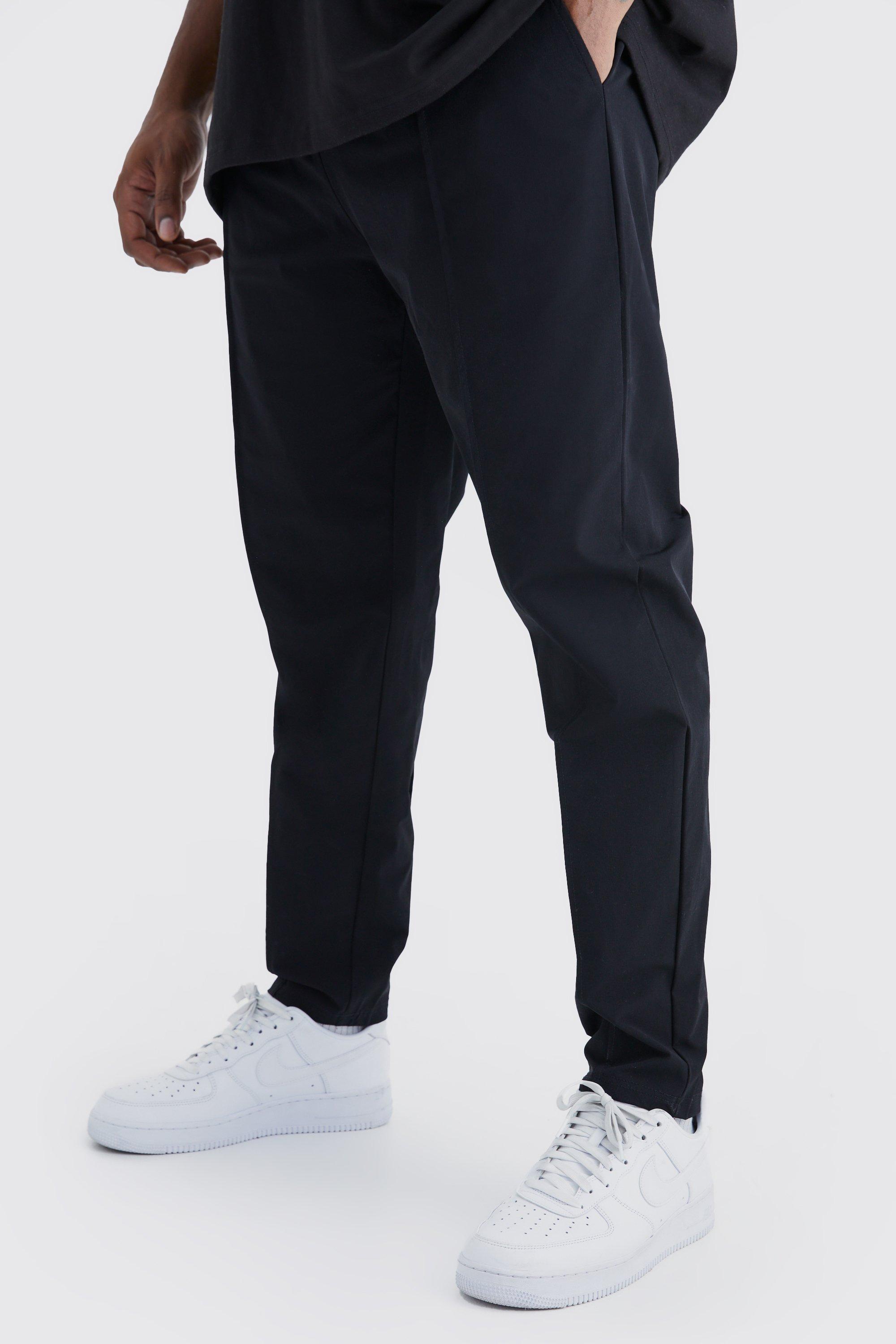 Plus Elastic Ripstop Cargo Zip Trouser