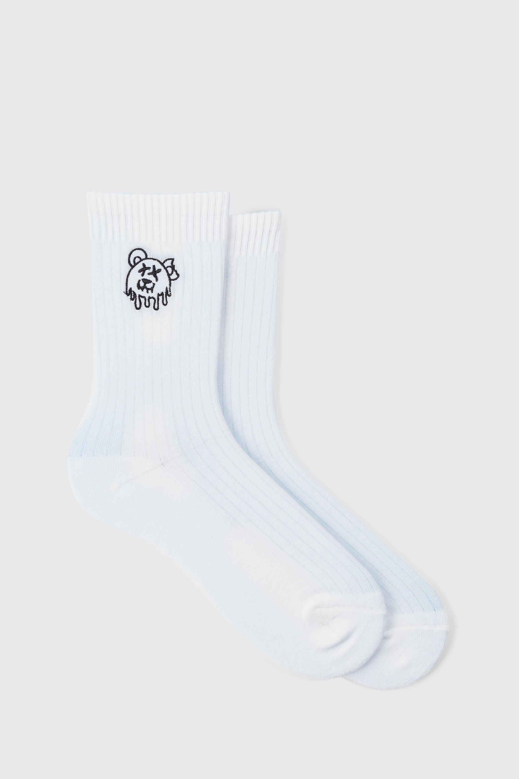 BRODERIE - LES SYMBOLES - CHAUSSETTES BAGUETTE – Chaussettes et compagnie