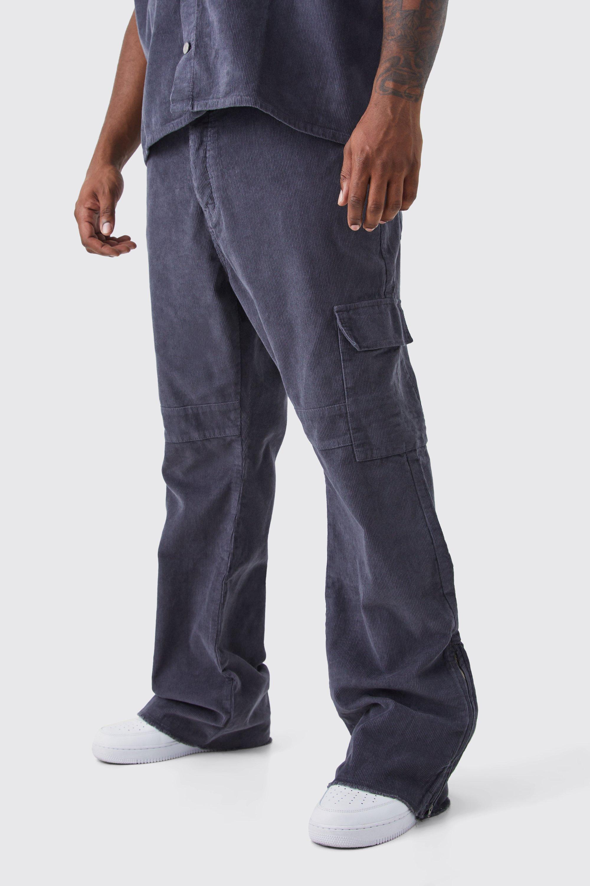 Mens Slim Fit Cargo Pants, Skinny Fit Cargo Pants