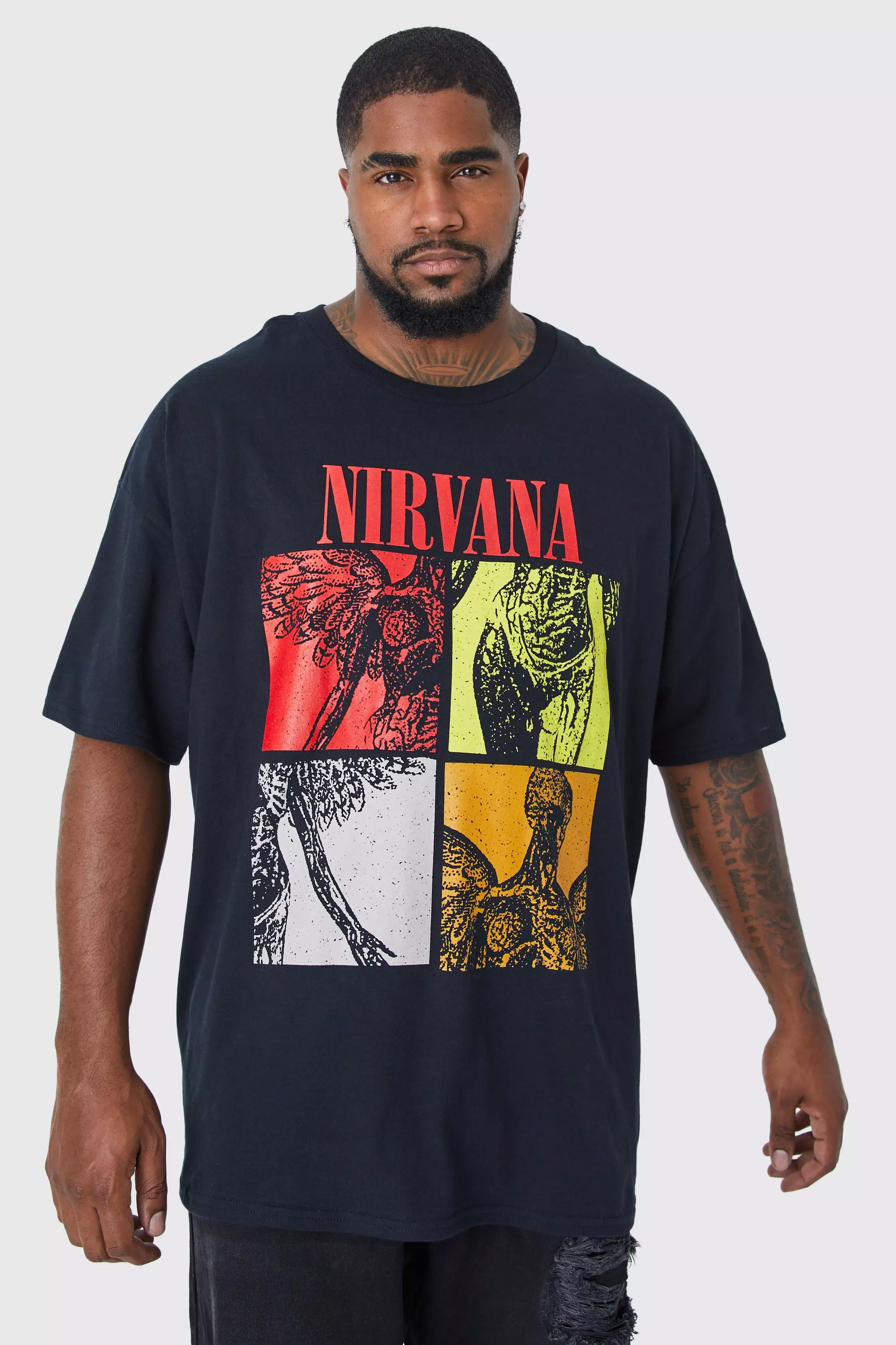 Plus Nirvana License T-shirt Black