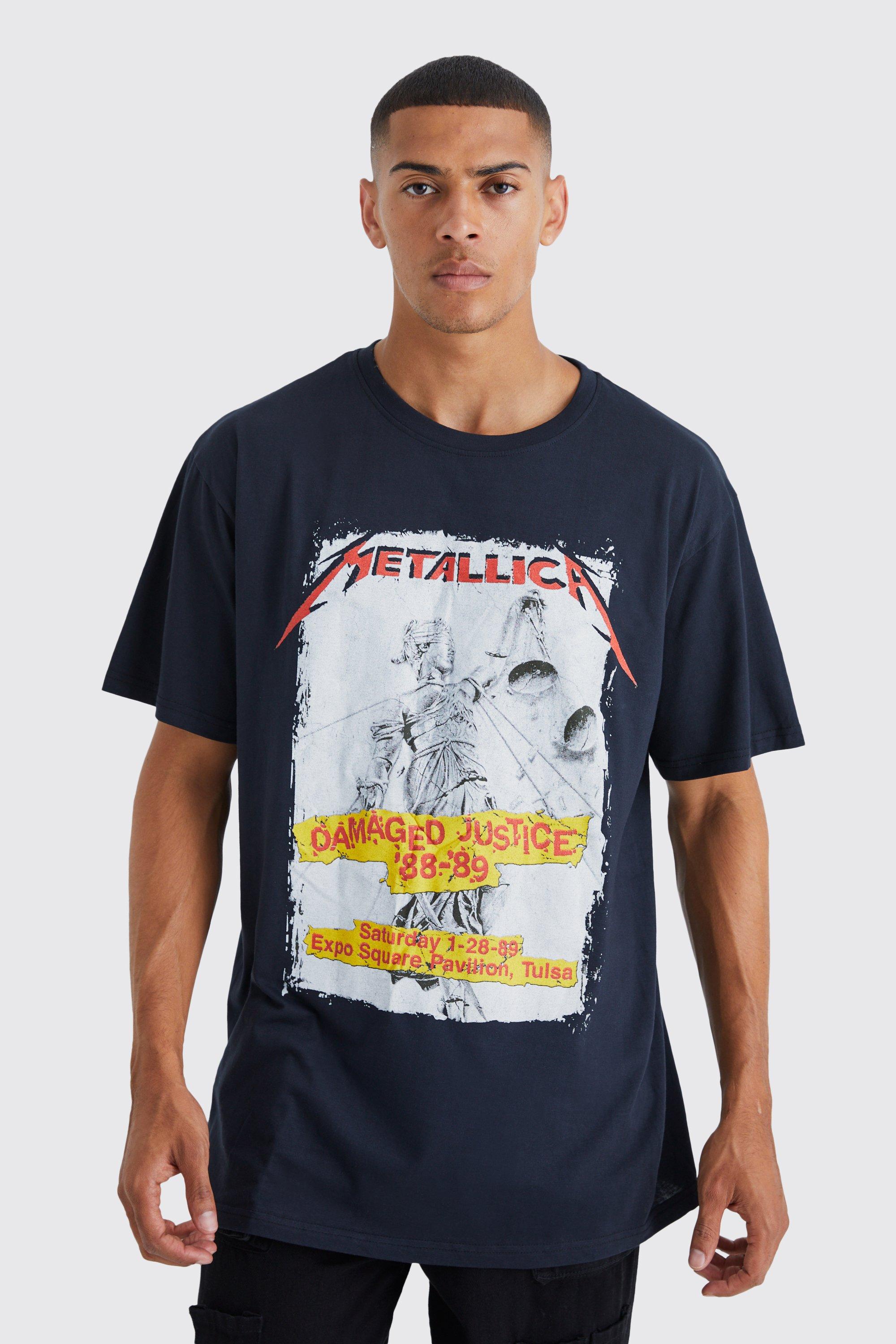 Metallica oversized t clearance shirt