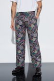 Multi Relaxed Fit Tapestry Suit Pants