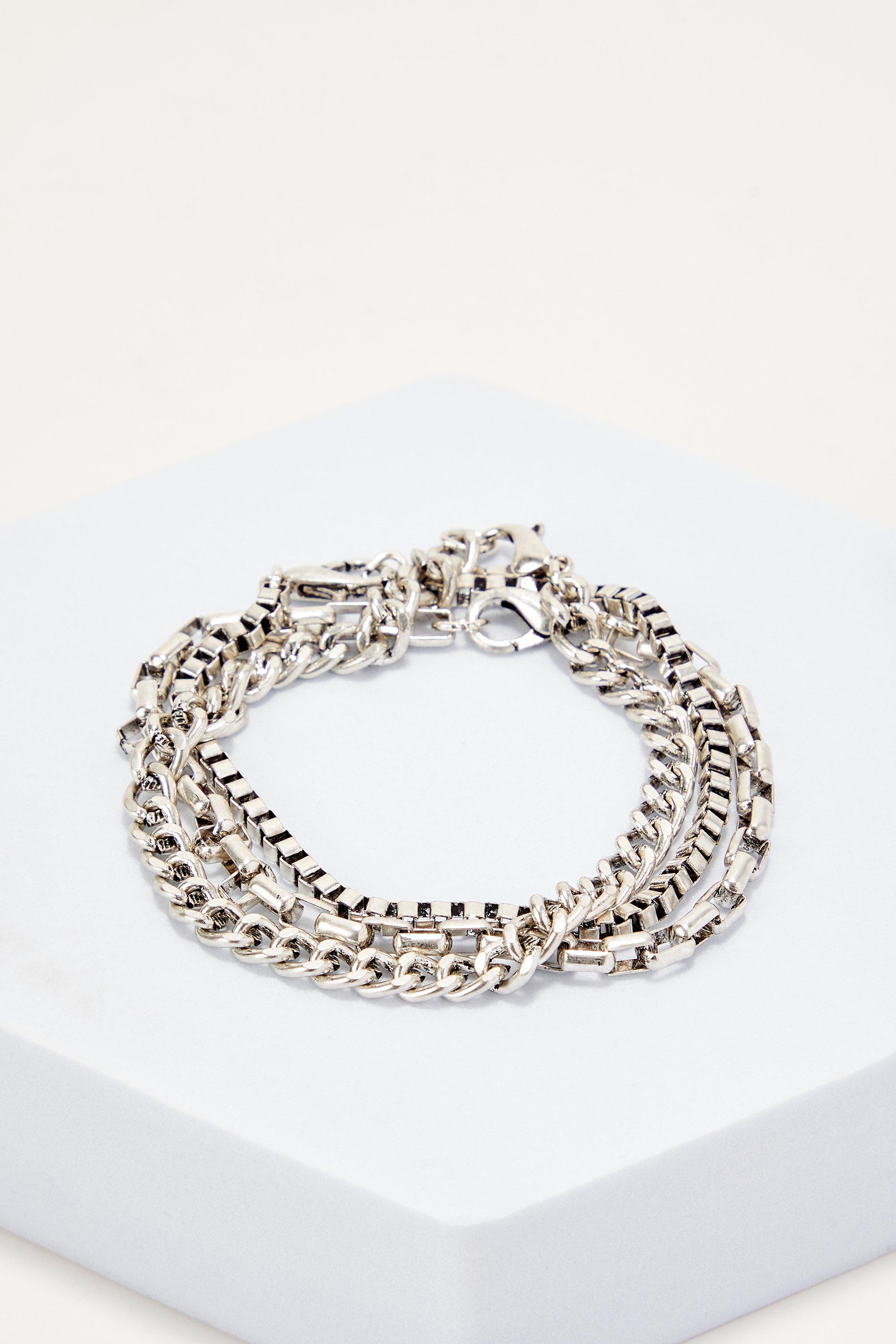 boohooMAN Chunky Chain Bracelet