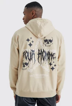 Pour Homme Star Hoodie Sand