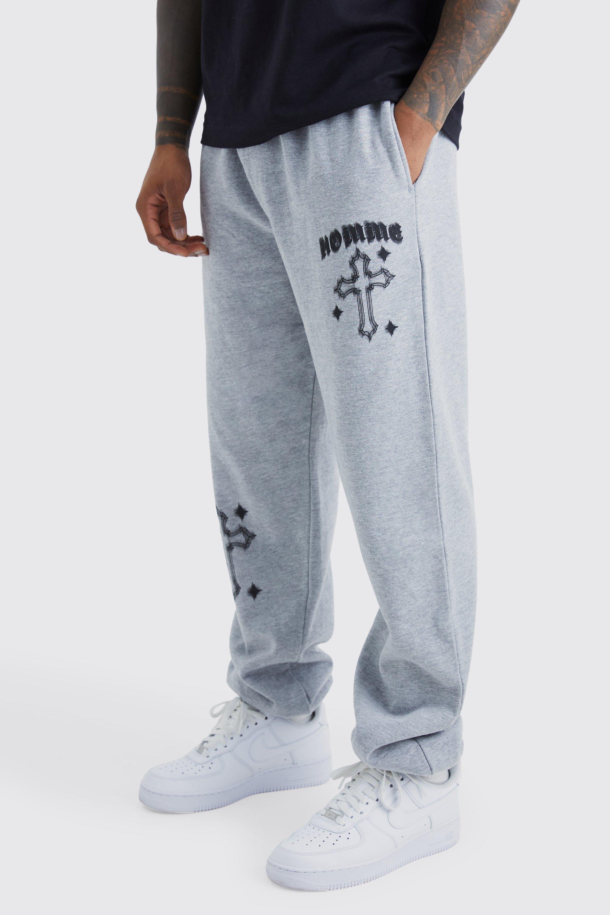 Regular Fit Multi Statue Graphic Joggers