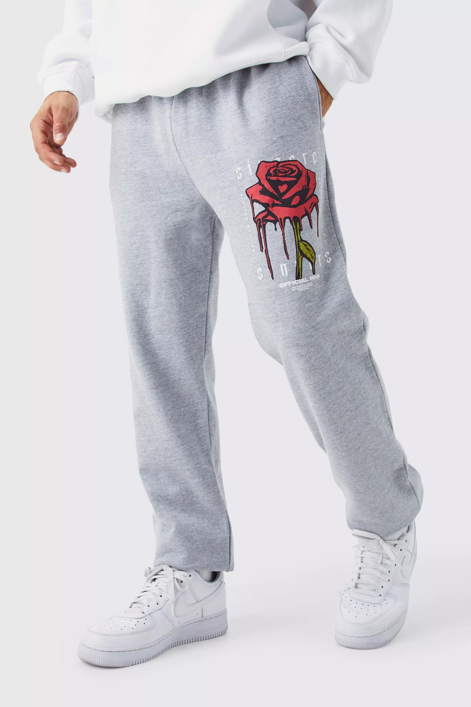 Pour Homme Graphic Sweatpants