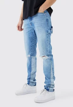 Tall Straight Rigid Carpenter Jeans Vintage blue