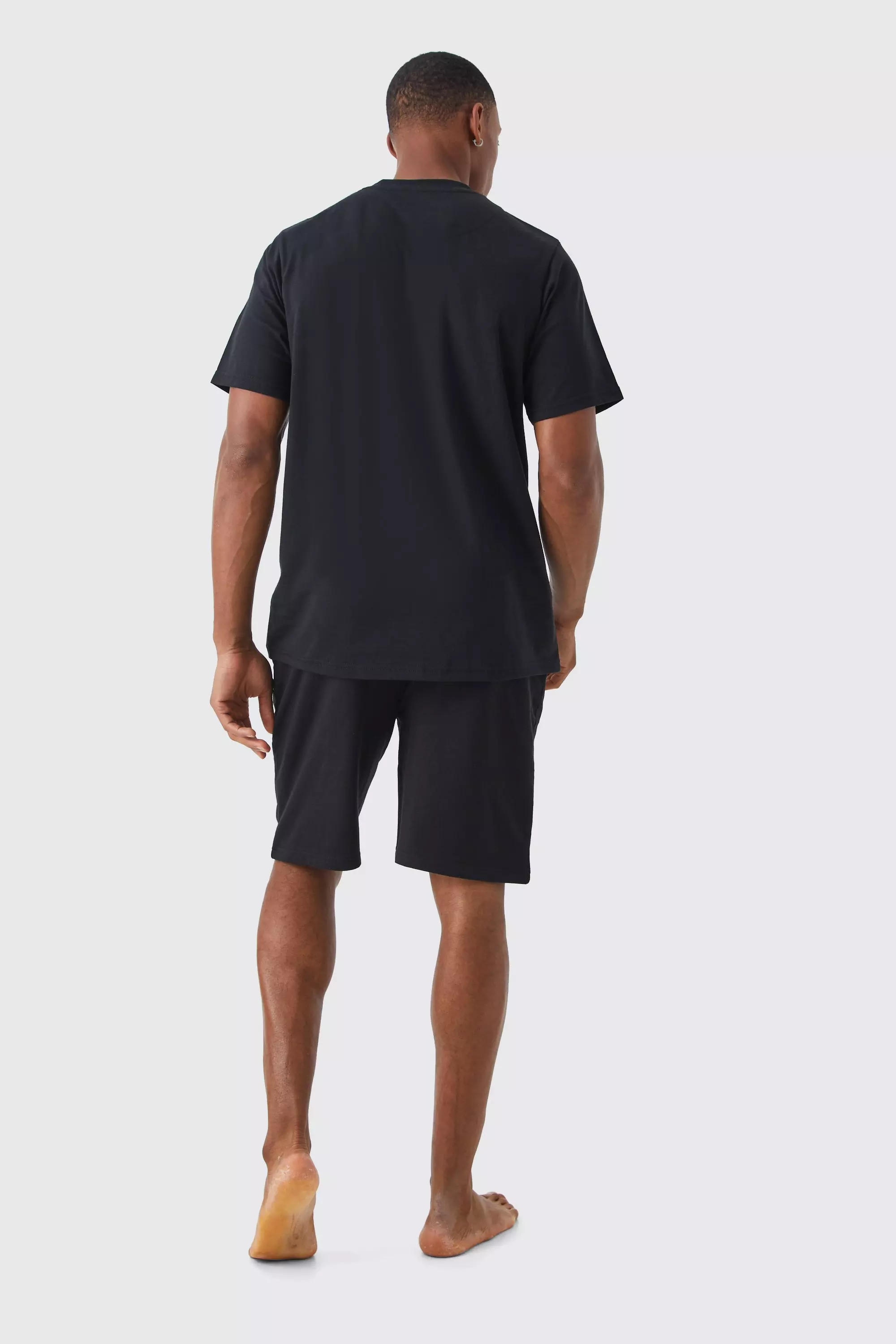 Mens lounge short set hotsell