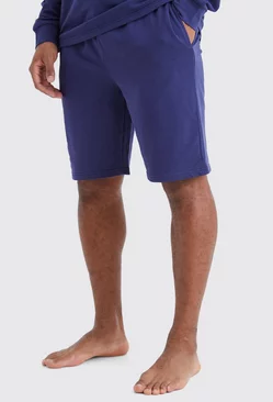 Soft Feel Loose Fit Lounge Short Navy